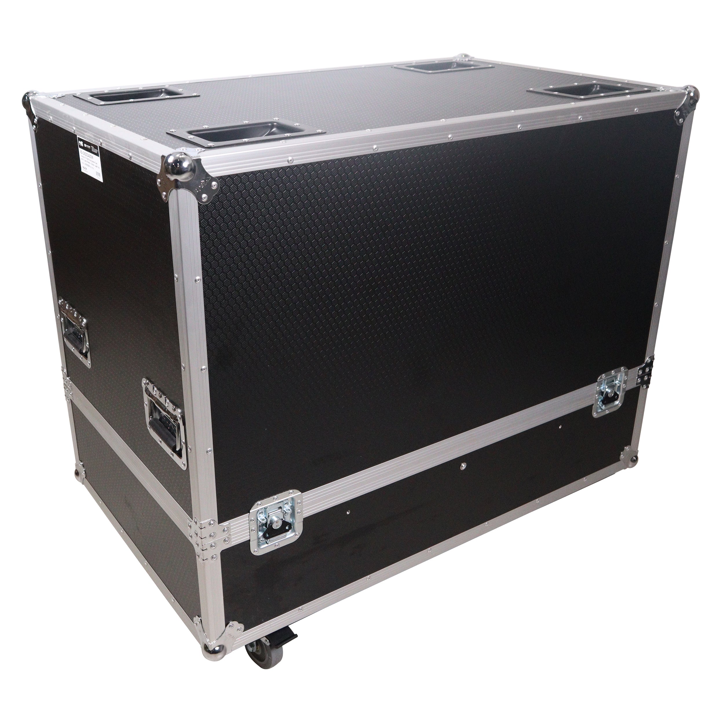 ProX Universal Dual Speaker Flight Case Fits 2x JBL VRX918SP and more 30x20x24 in.