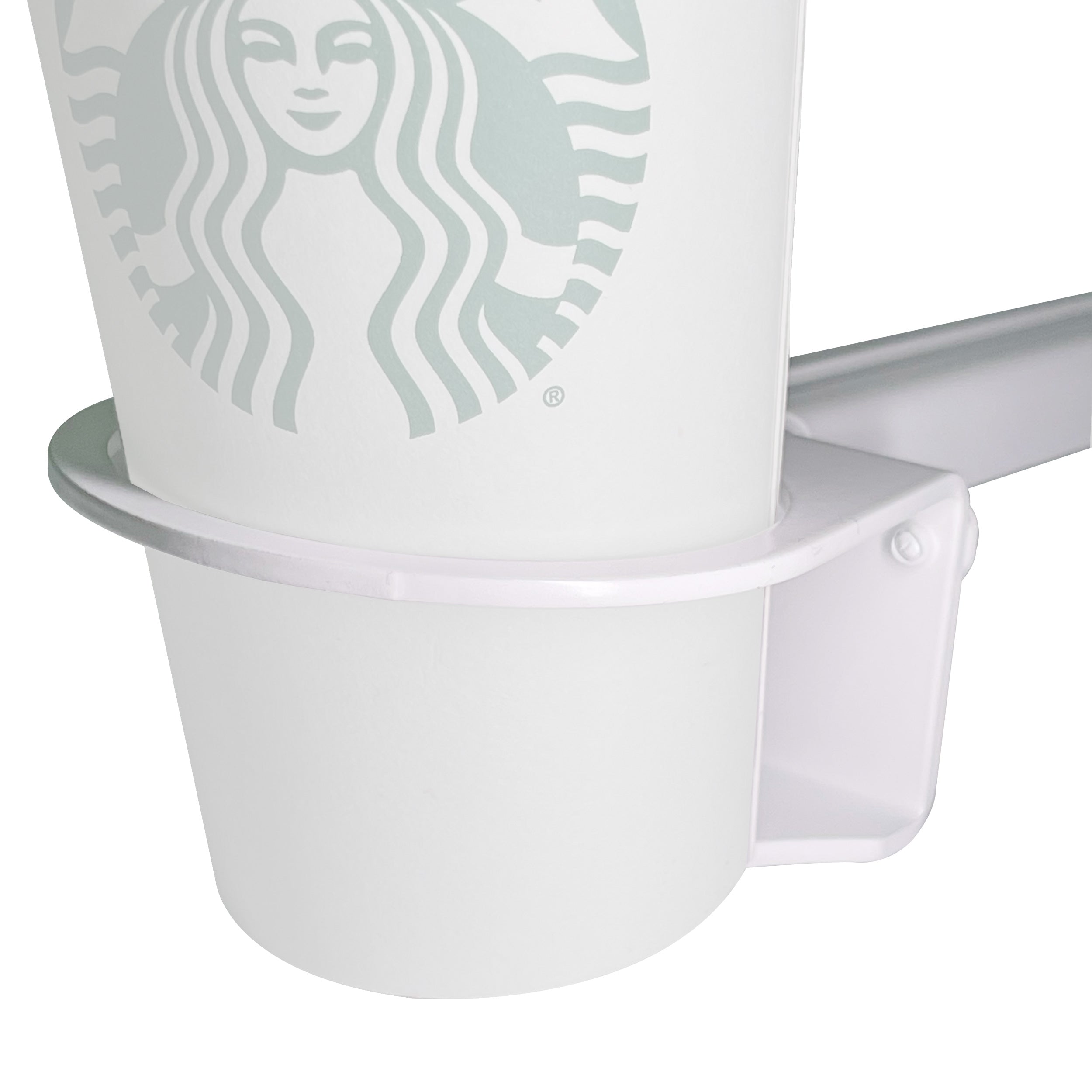 ProX WHITE Drinking Cup Mounting Stand for B3 DJ Table Workstation by Humpter