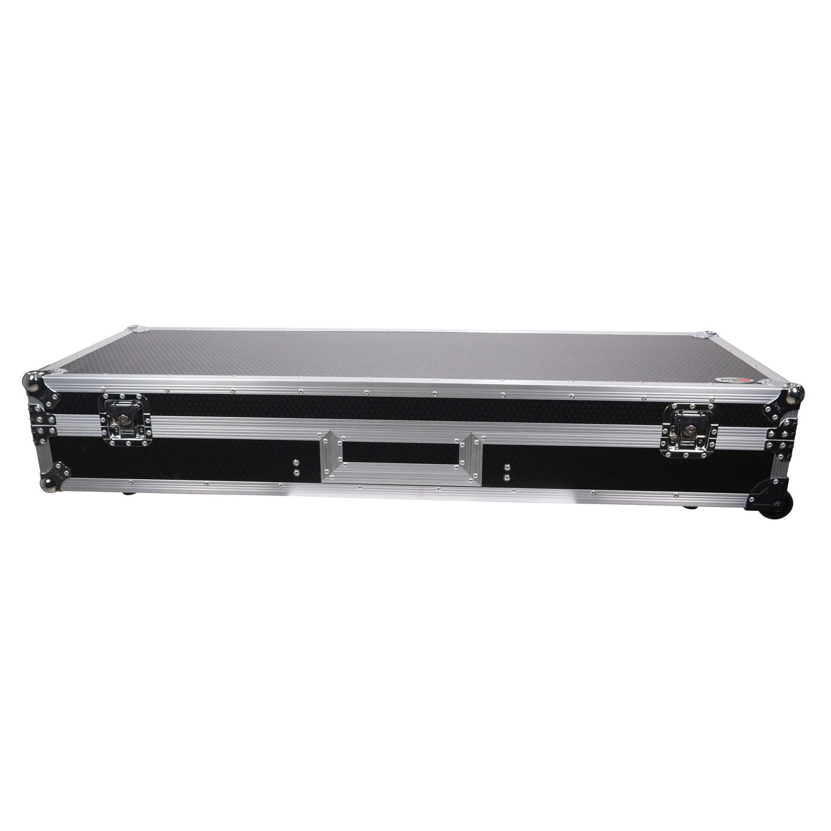 ProX DJ Coffin Flight Case for (2) 1200 Style Turntables 10-inch 12-inch Mixers with Sliding Laptop Shelf and.