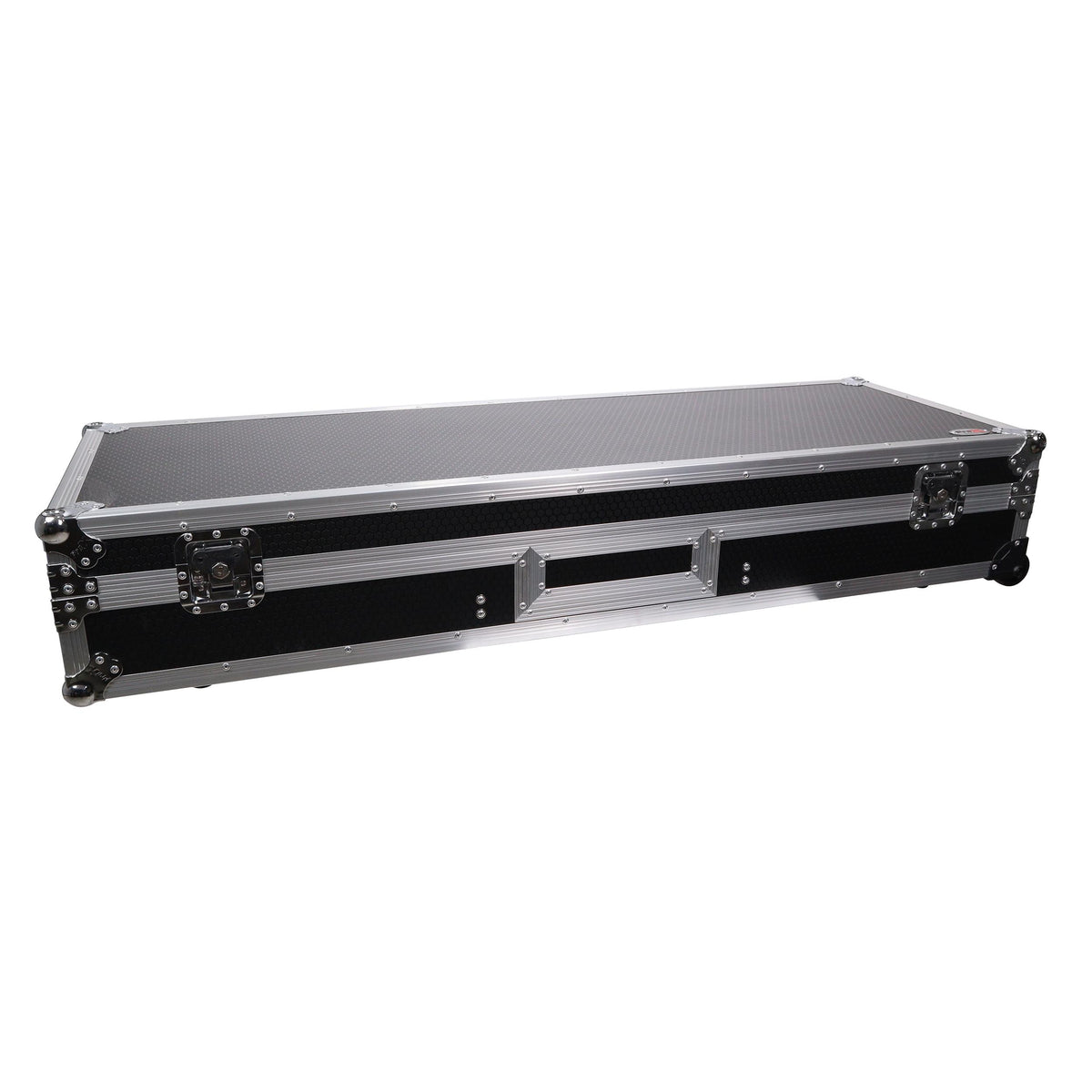 ProX DJ Coffin Flight Case for (2) 1200 Style Turntables 10-inch 12-inch Mixers with Sliding Laptop Shelf and.