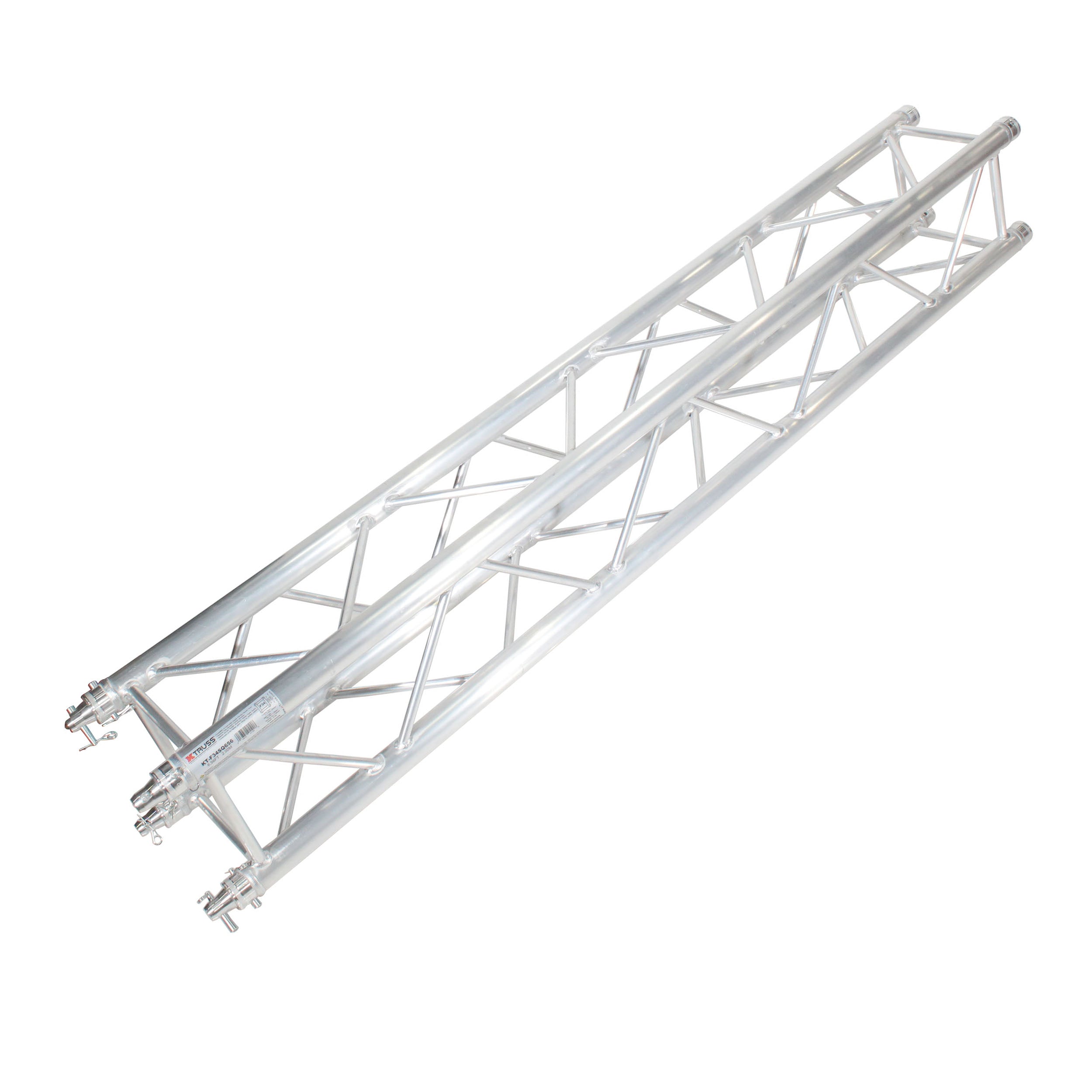 ProX K-Truss 6.56 Lightweight Square Truss Totem Full Package Includes White Scrim, Top Plate and Base Plate