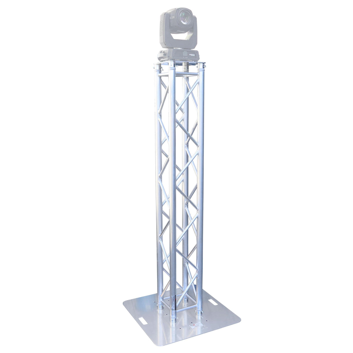 ProX K-Truss 6.56 Lightweight Square Truss Totem Full Package Includes White Scrim, Top Plate and Base Plate.