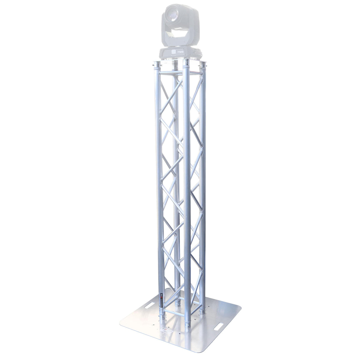 ProX K-Truss 6.56 Lightweight Square Truss Totem Full Package Includes White Scrim, Top Plate and Base Plate.