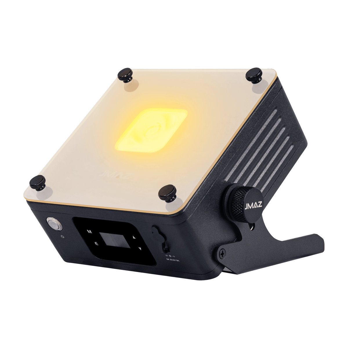 JMAZ MAD PAR BULLS IP - RGBA LED IP65 Outdoor Battery-Powered Par Wash Light with Wireless DMX, Diffuser & Remote