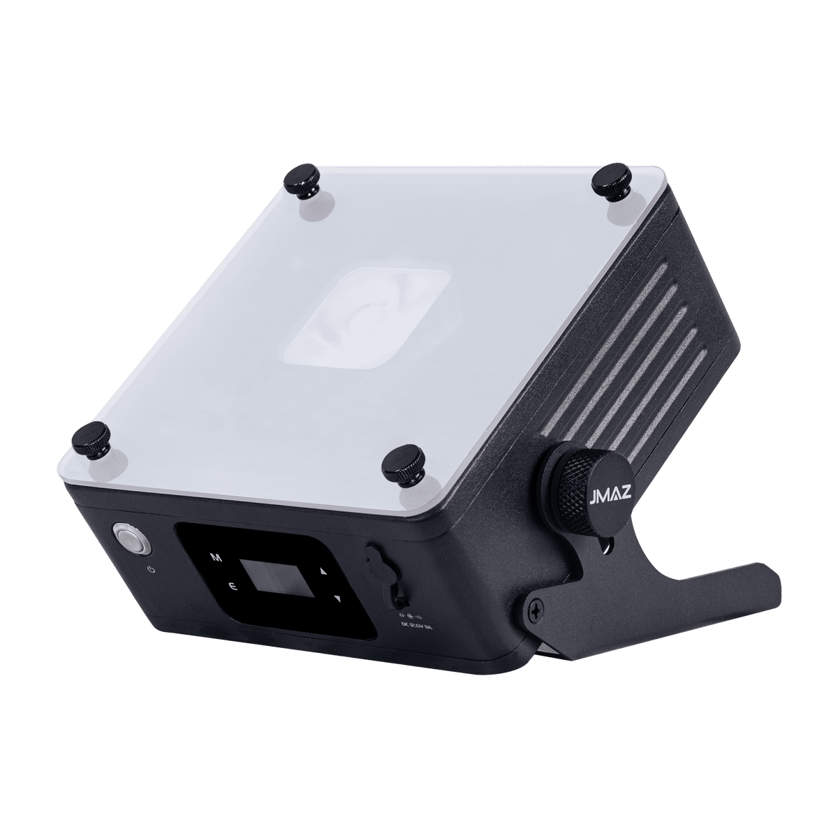 JMAZ MAD PAR BULLS IP - RGBA LED IP65 Outdoor Battery-Powered Par Wash Light with Wireless DMX, Diffuser & Remote