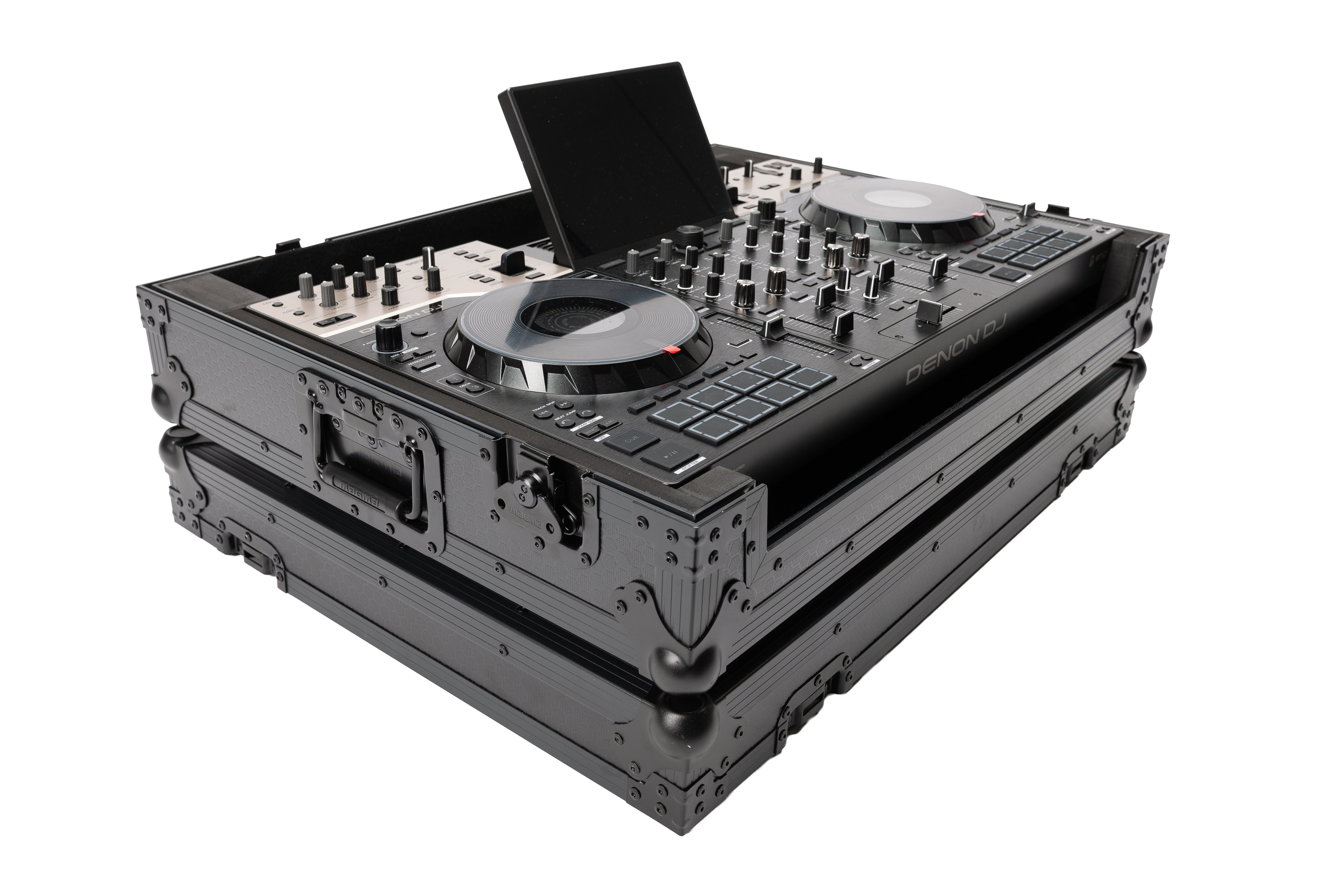 Magma MGA41048 - Magma DJ-Controller Case Prime 4 G2 w/ Wheels (All Black)