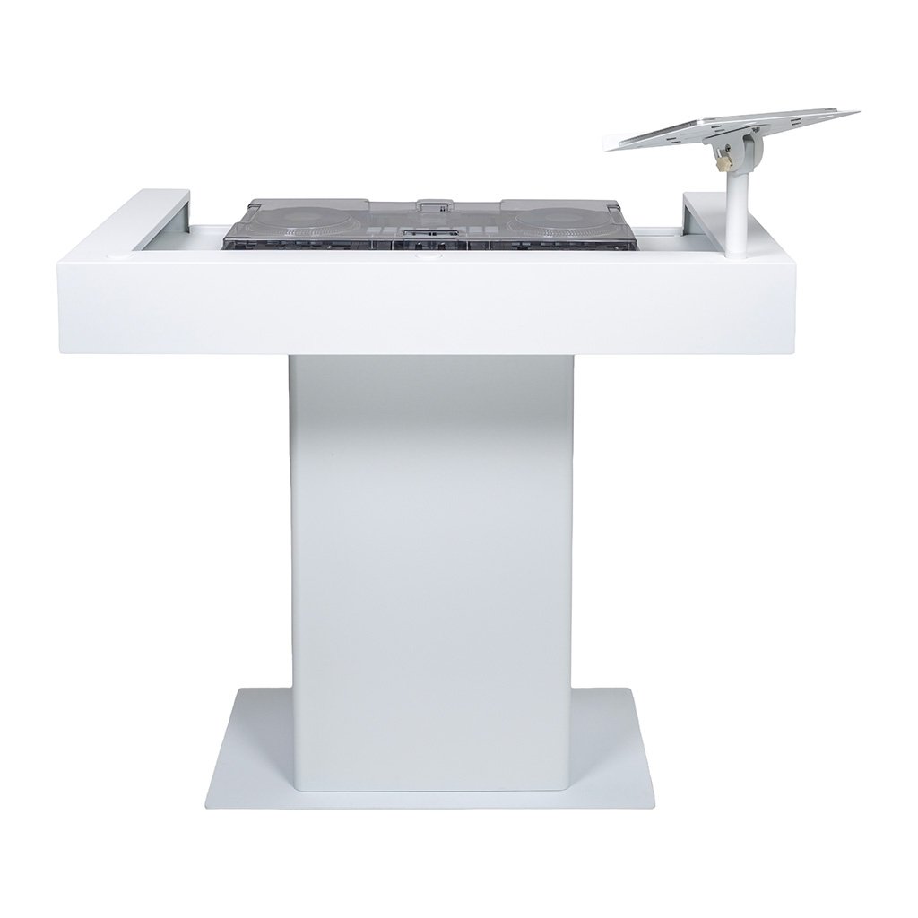 Headliner HL30001 - Malibu Portable DJ Booth (White)
