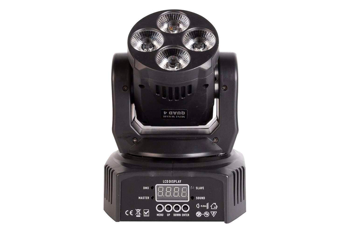 Colorkey Mover Miniwash QUAD 4 MKII - Compact RGBW LED Moving Head Wash