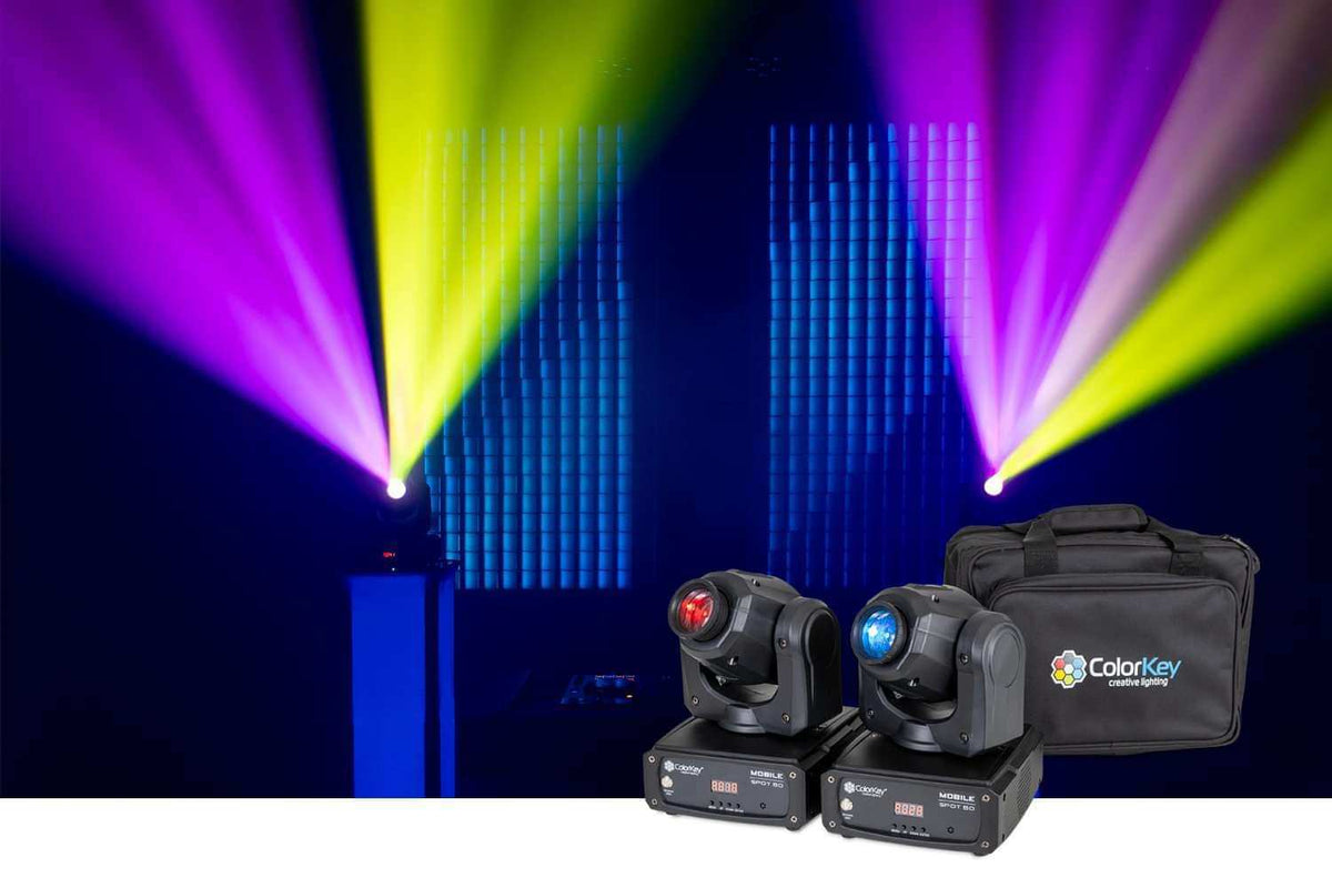 Colorkey Mobile Spot 50 - 2-Pack with Carrying Bag