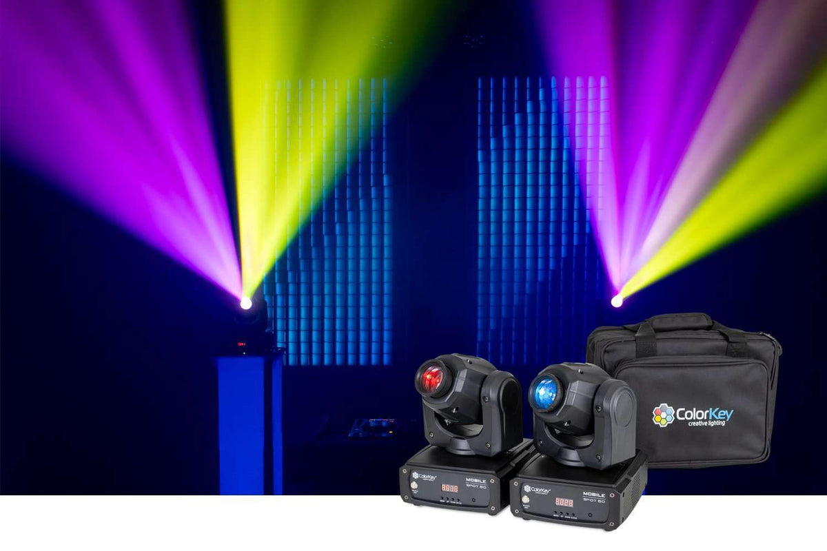 Colorkey Mobile Spot 50 - 2-Pack with Carrying Bag