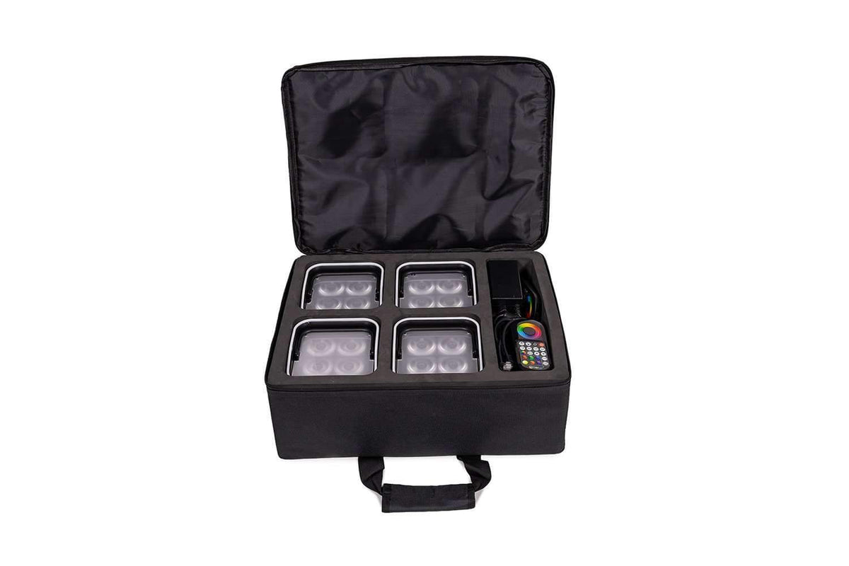Colorkey MobilePar Mini HEX 4 MKII - 4-Pack with Carrying Case