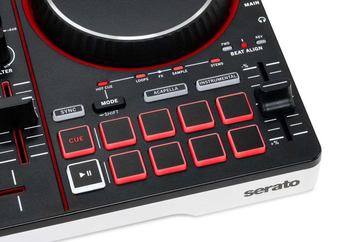Numark PartyMix III - Flexible DJ controller with Stems.