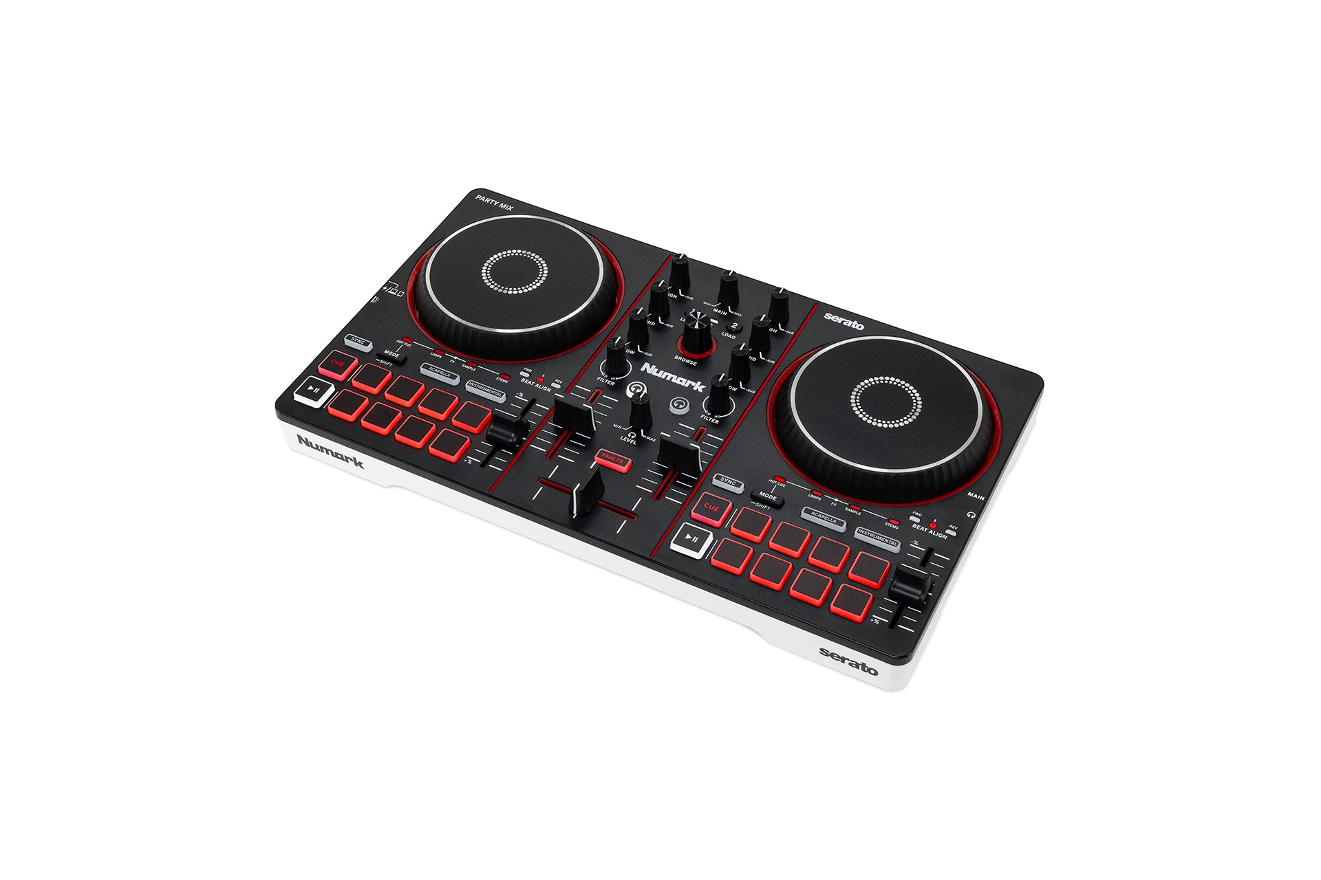 Numark PartyMix III - Flexible DJ controller with Stems