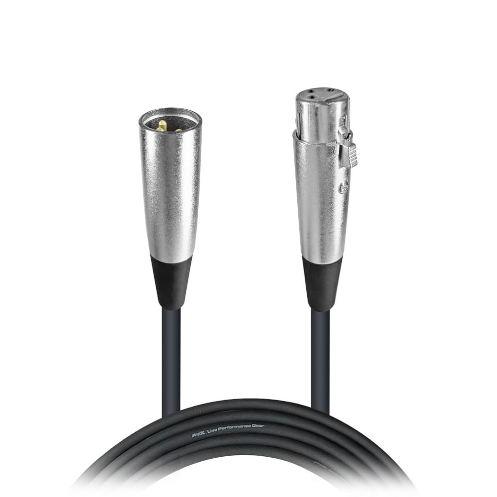 ProX 10 Ft. Balanced XLR3-F to XLR3-M Premium Audio Microphone Cable.