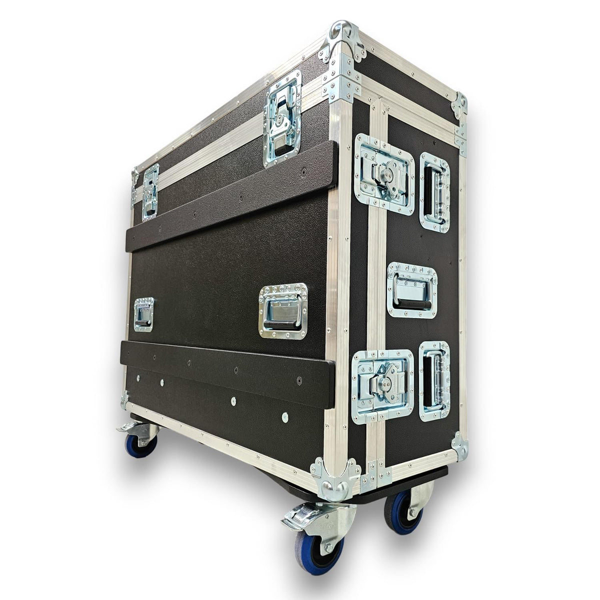 ProX ATA Digital Audio Mixer Flight Pro Case for Yamaha DM7 Console with Doghouse compartment and Caster wheels by Zcase Poland.