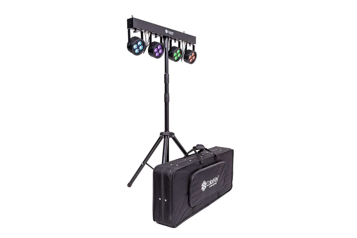 Colorkey PartyBar Mobile 100 EL - Battery-Powered Wireless LED Light Bar with Stand