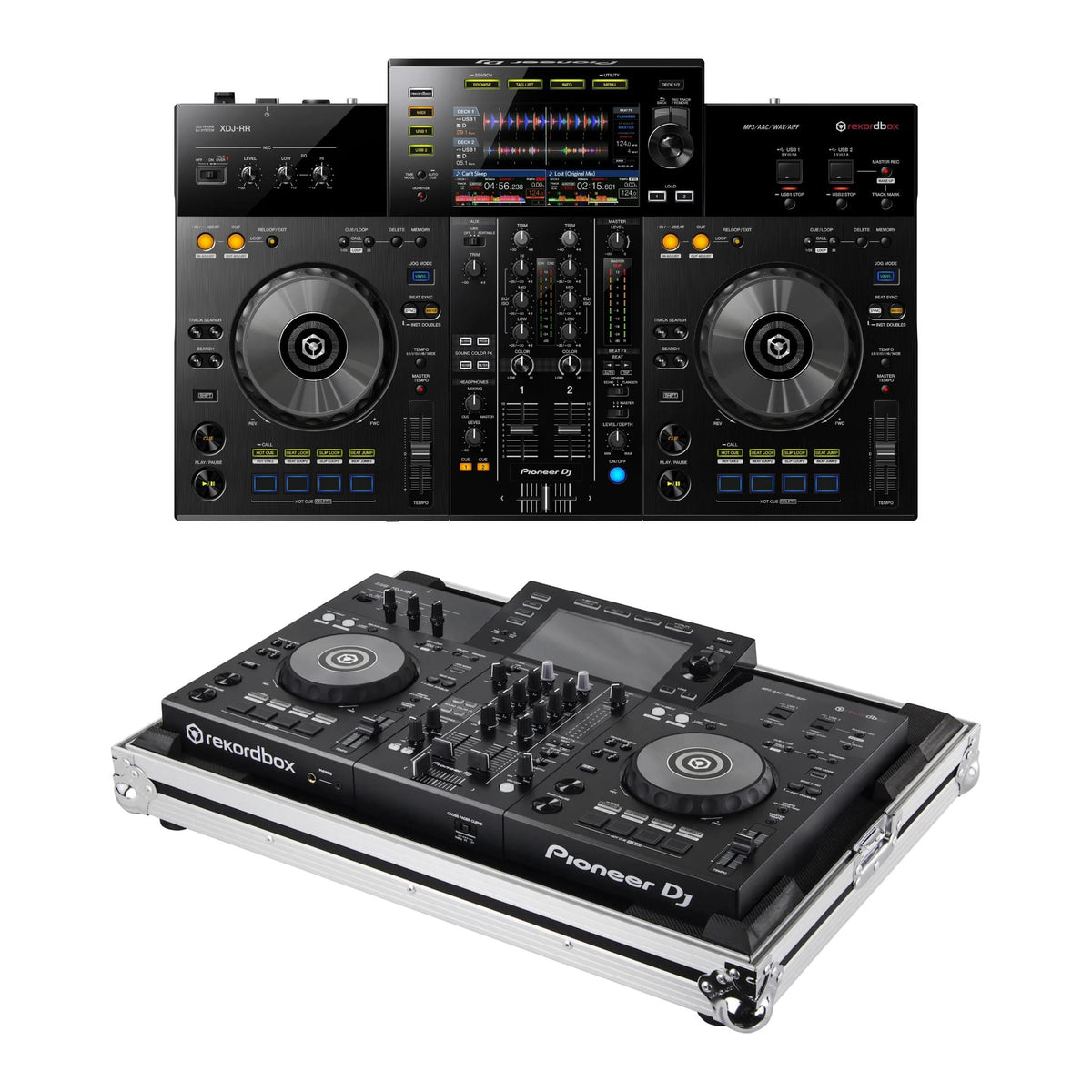 Pioneer DJ XDJ-RR + Odyssey FZPIXDJRR Case Bundle