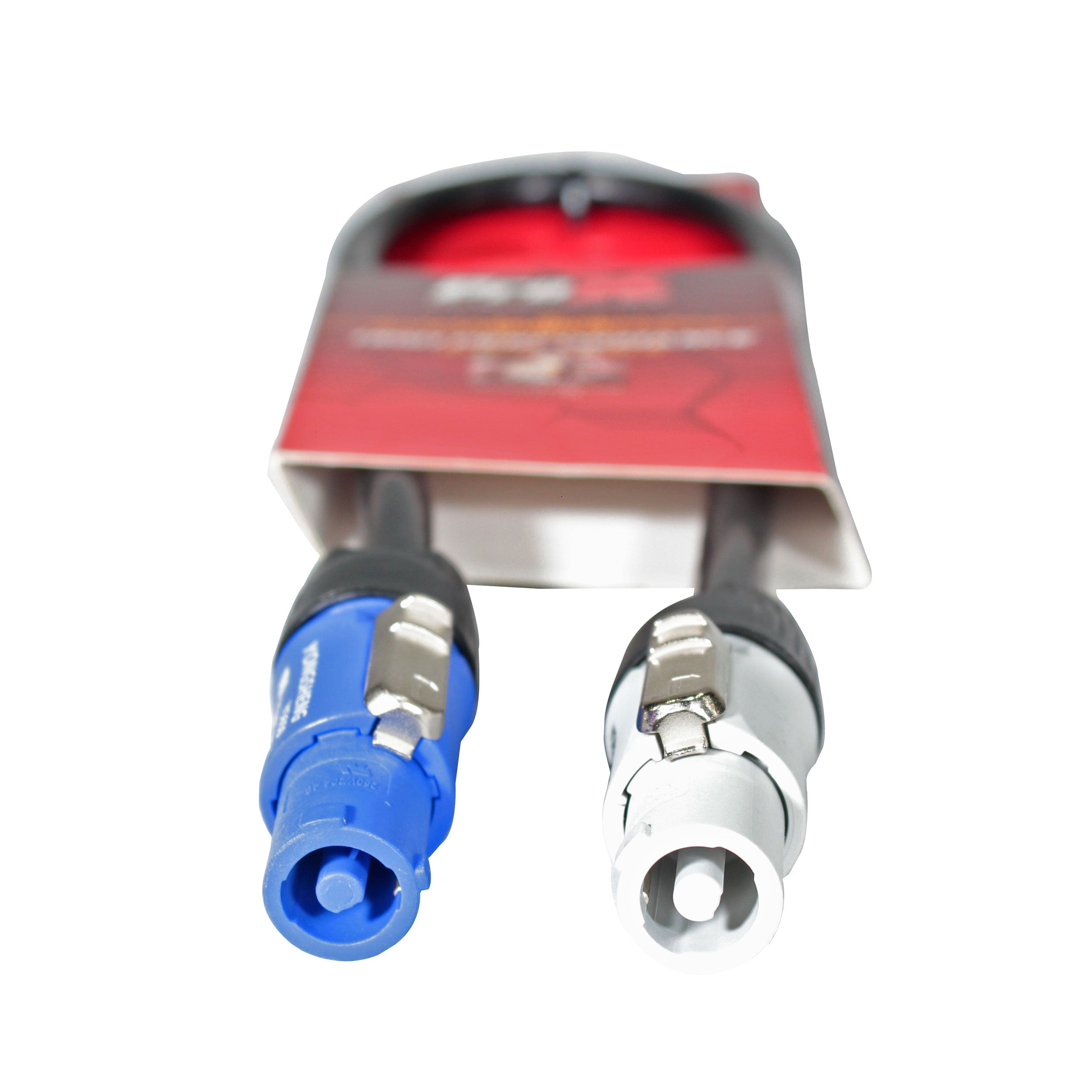 ProX 6 Ft. High Performance True Power Connection 12 AWG Blue to Gray Link Cable