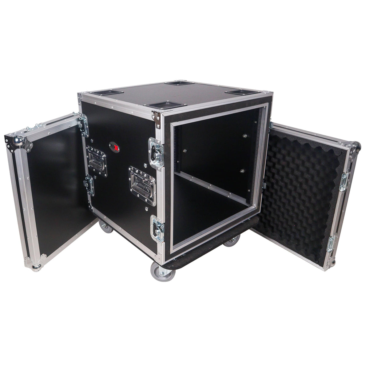 ProX 12U Space Shockproof Amp Rack ATA Flight Case 20" Depth