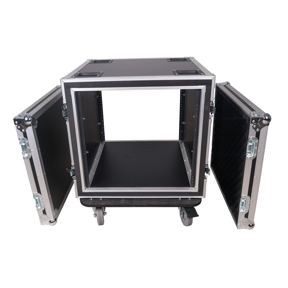 ProX 12U Space Shockproof Amp Rack ATA Flight Case 20" Depth
