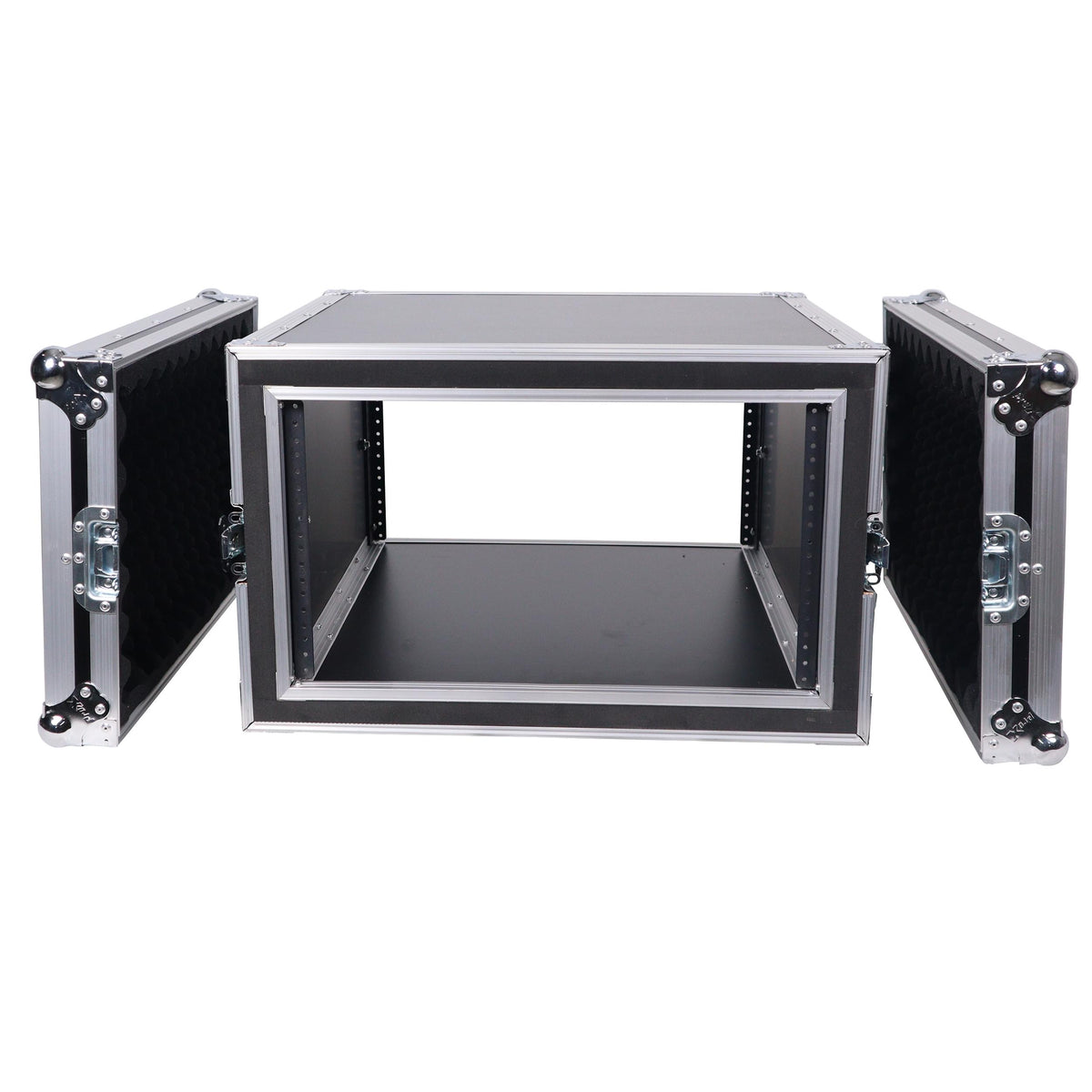 ProX ATA Style 6U Rack Space Shockproof Amp Rack Mount Case 20 in. Depth with recessed handles.