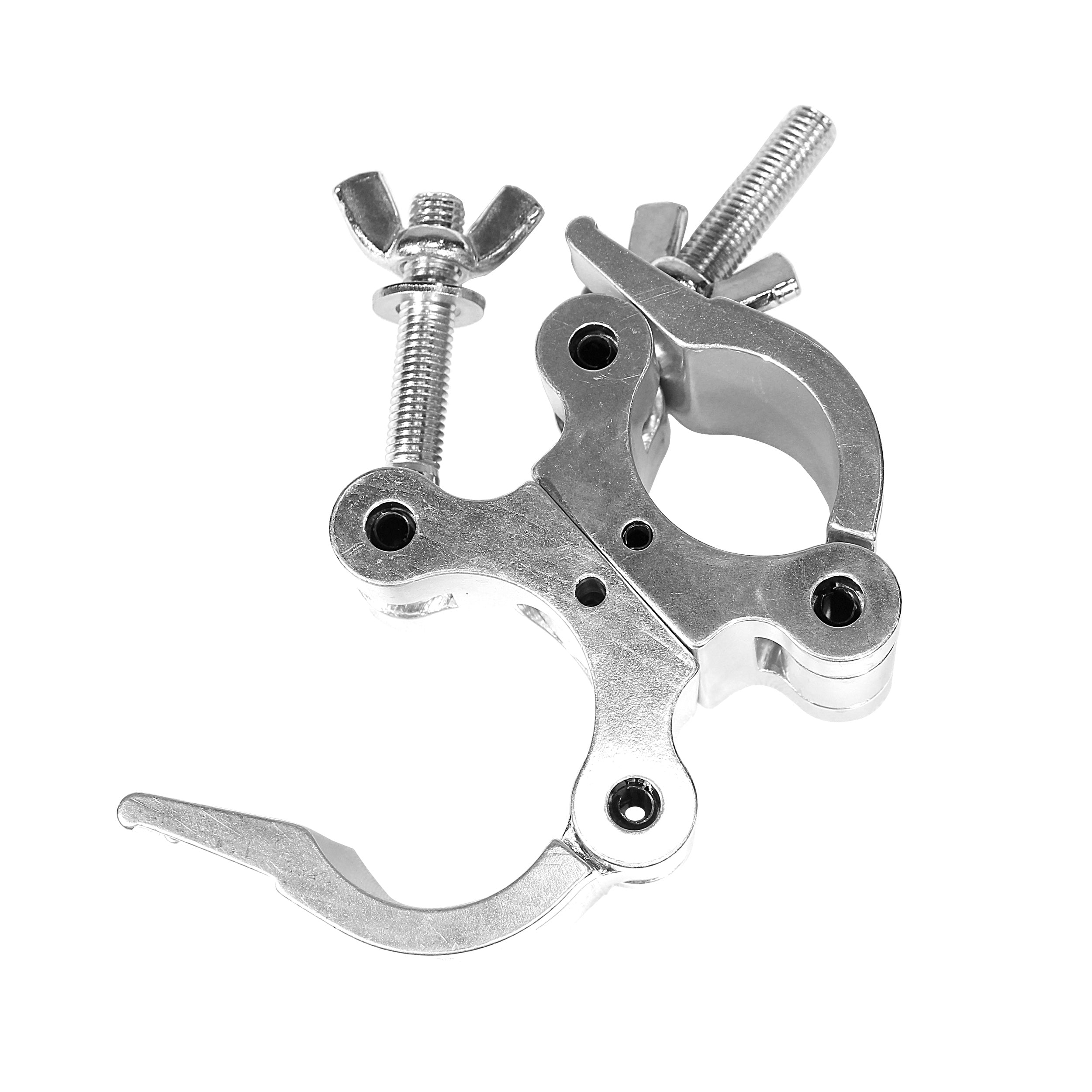 ProX Aluminum Pro O-Style M10 Dual Clamp with Big Wing Knob for 2" Truss Tube Capacity 1102 lbs.