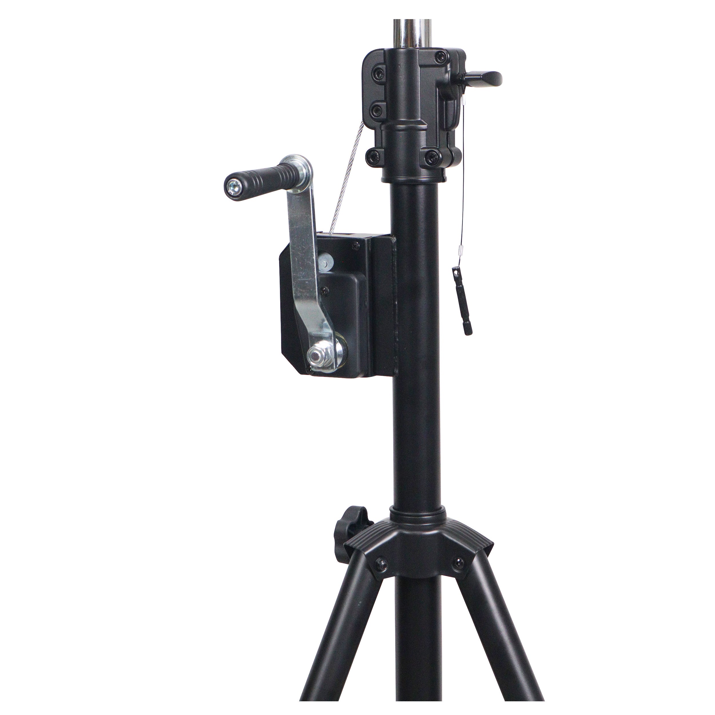 ProX Set of (2) 8.5 Ft Crank Stands with T-Bars Supports Triangle Truss Segments for Stage and DJ Lighting