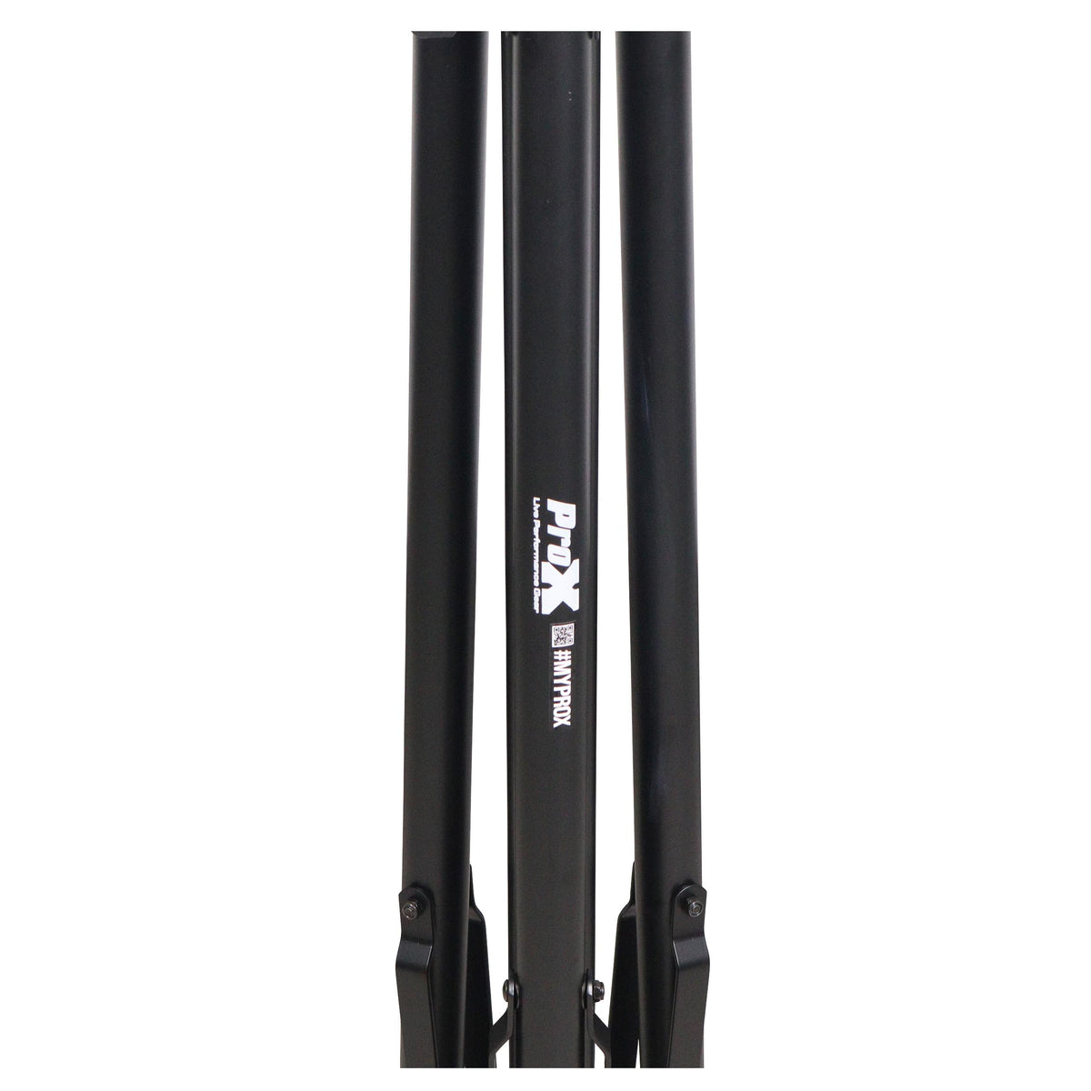 ProX Set of (2) 8.5 Ft Crank Stands with T-Bars Supports Triangle Truss Segments for Stage and DJ Lighting.