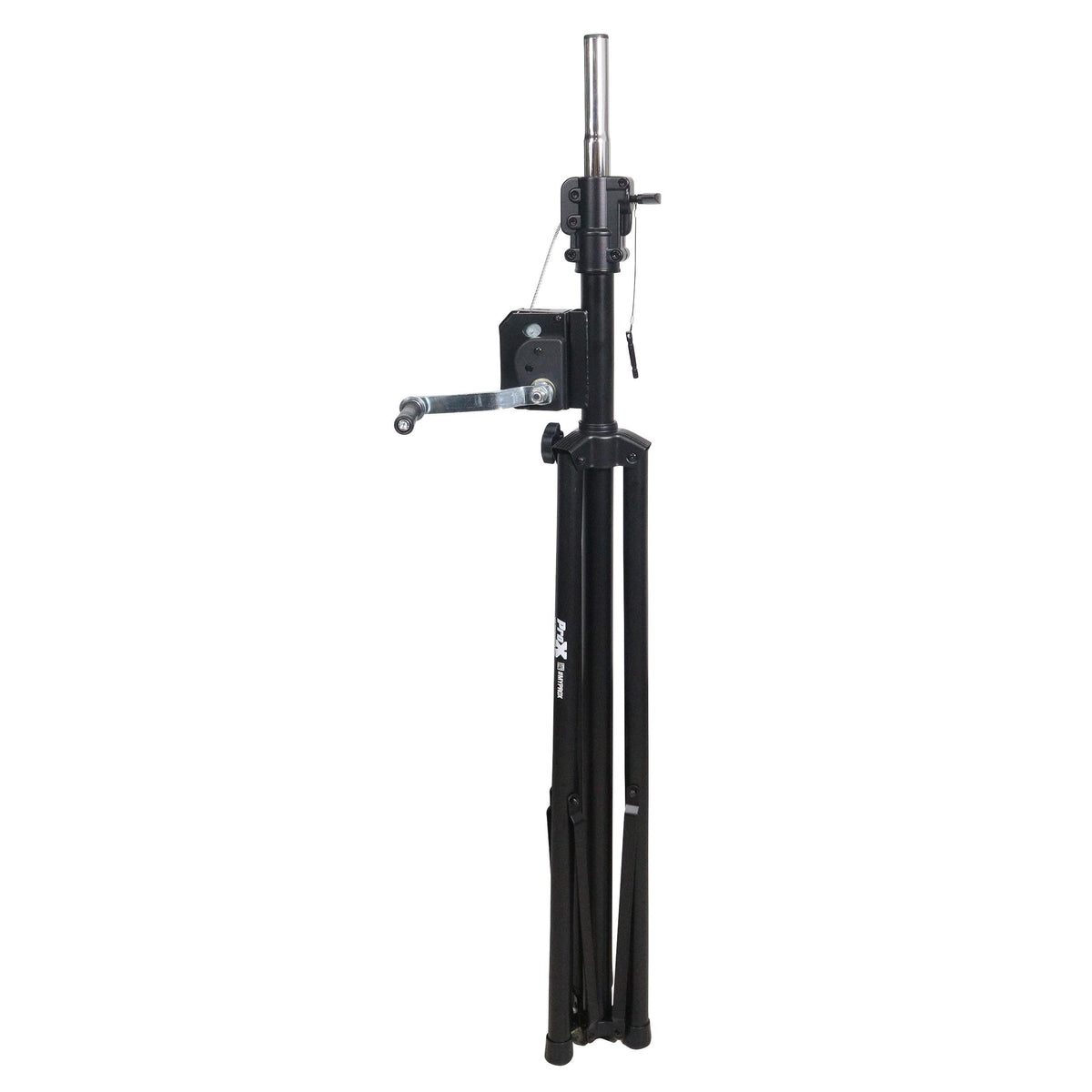 ProX Set of (2) 8.5 Ft Crank Stands with T-Bars Supports Triangle Truss Segments for Stage and DJ Lighting.