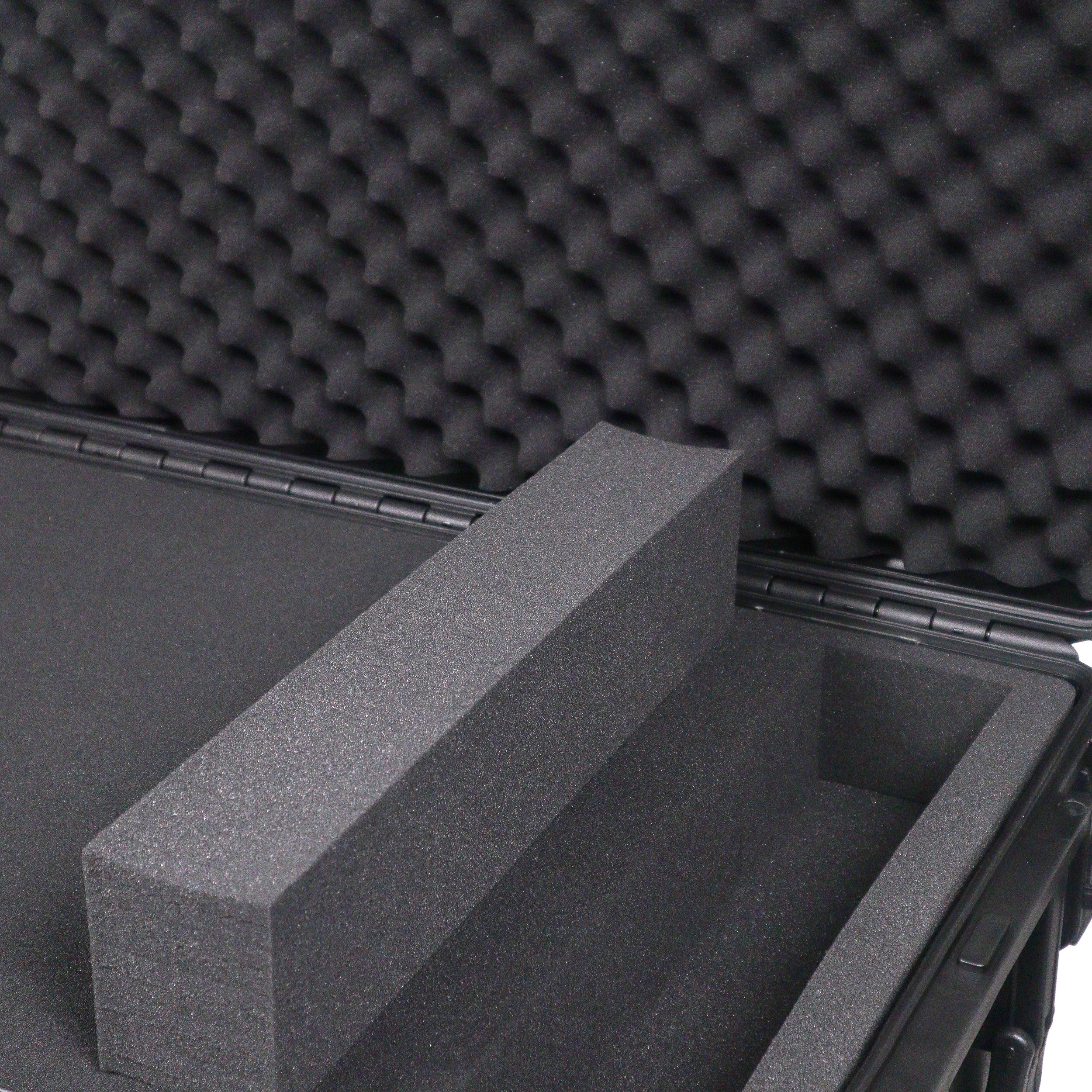ProX UltronX MEDIUM Water Resistant ABS Molded Portable Storage Case for Audio Camera Tactical includes cut pluck foam - 14x19x7.5