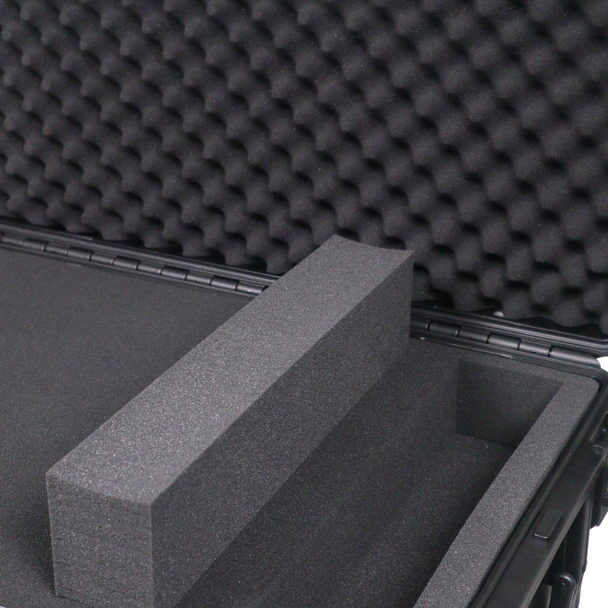 ProX UltronX MEDIUM Water Resistant ABS Molded Portable Storage Case for Audio Camera Tactical includes cut pluck foam - 14x19x7.5.