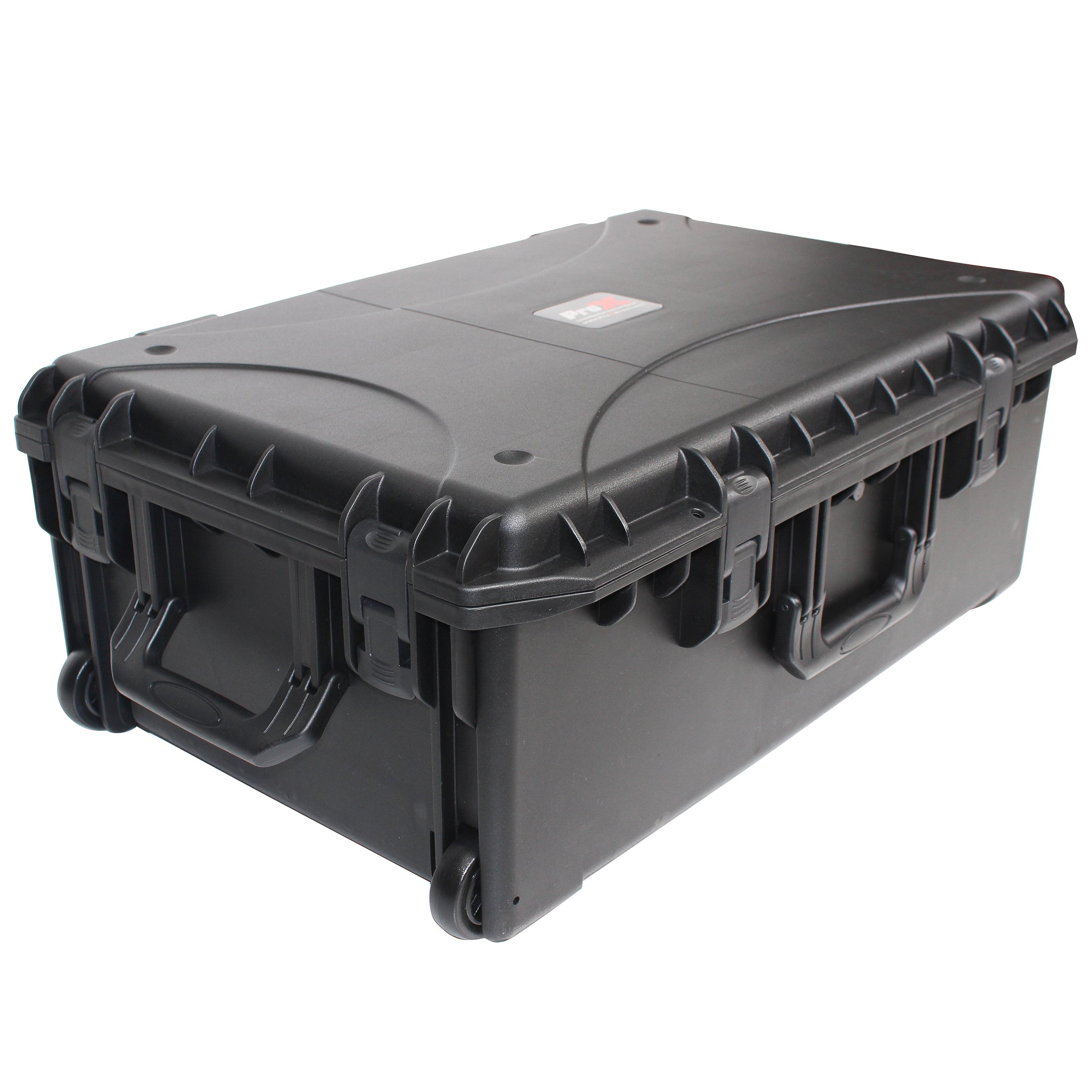 ProX UltronX LARGE Water Resistant ABS Molded Portable Storage Case for Audio Camera Tactical includes cut pluck foam - 29x19x9 in.