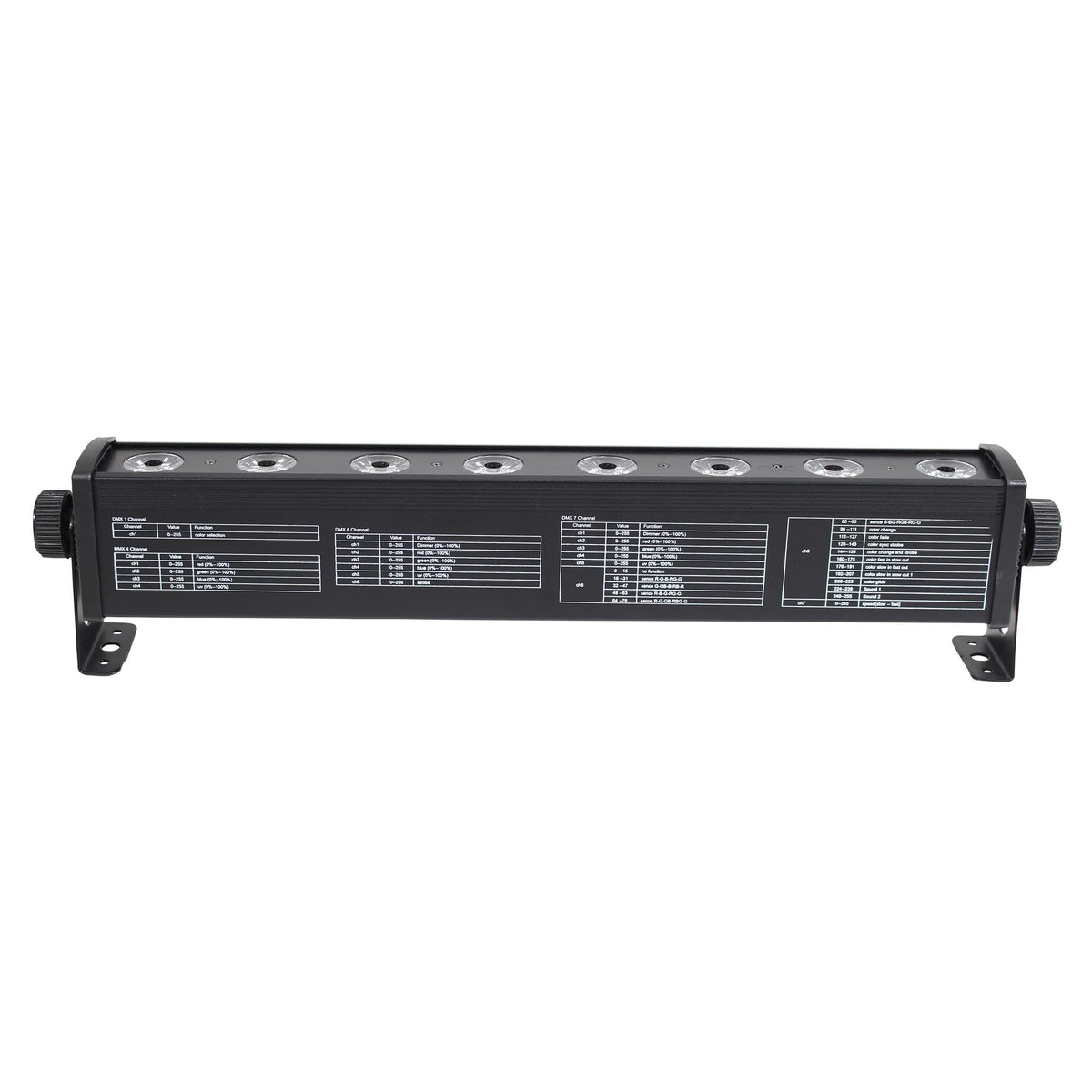 ProX EVO RGB-UV Bar 8 32W High Power RGB-UV LED Wash Light.