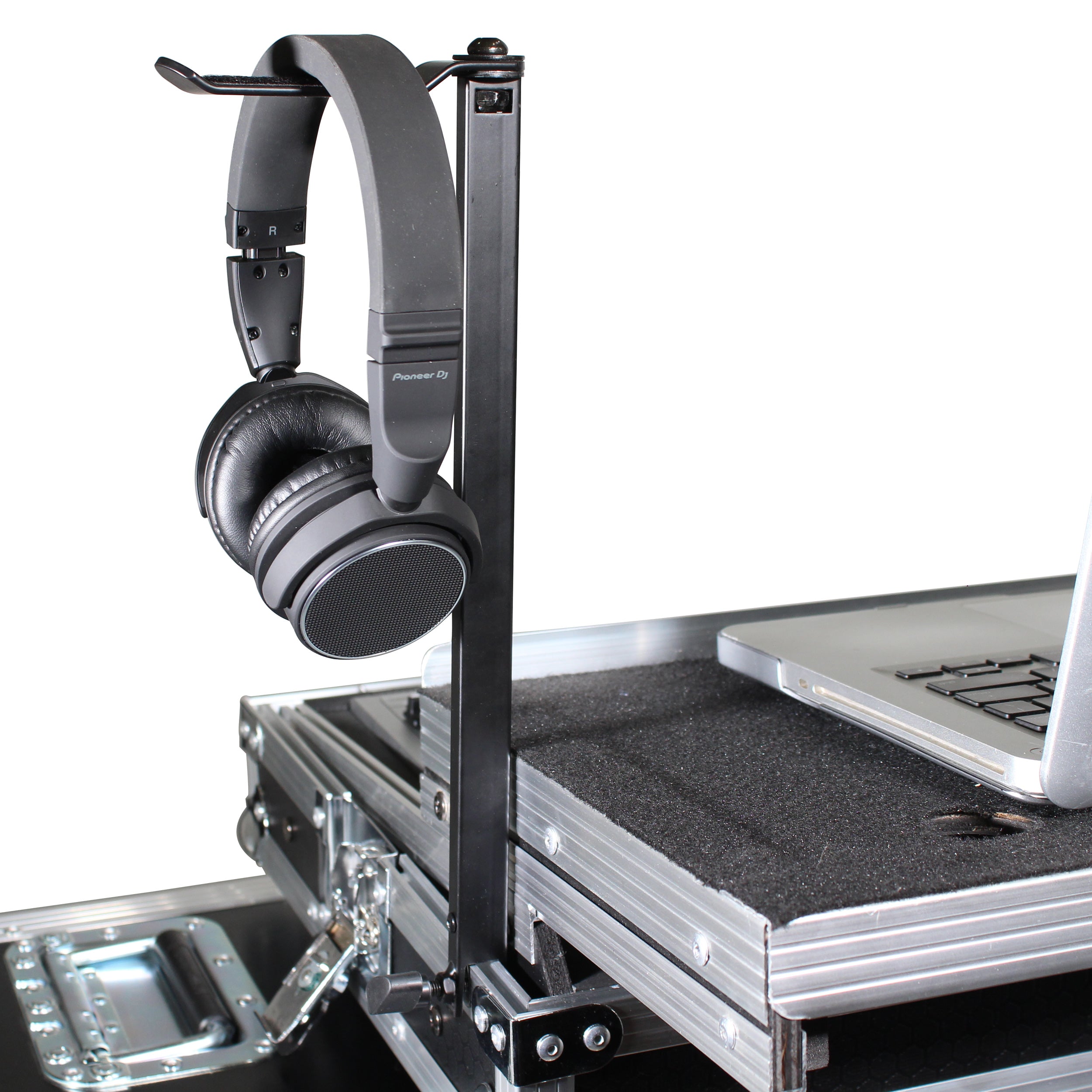 ProX Headphone Pole Stand For Cases 12" Shaft with Rotating Hook