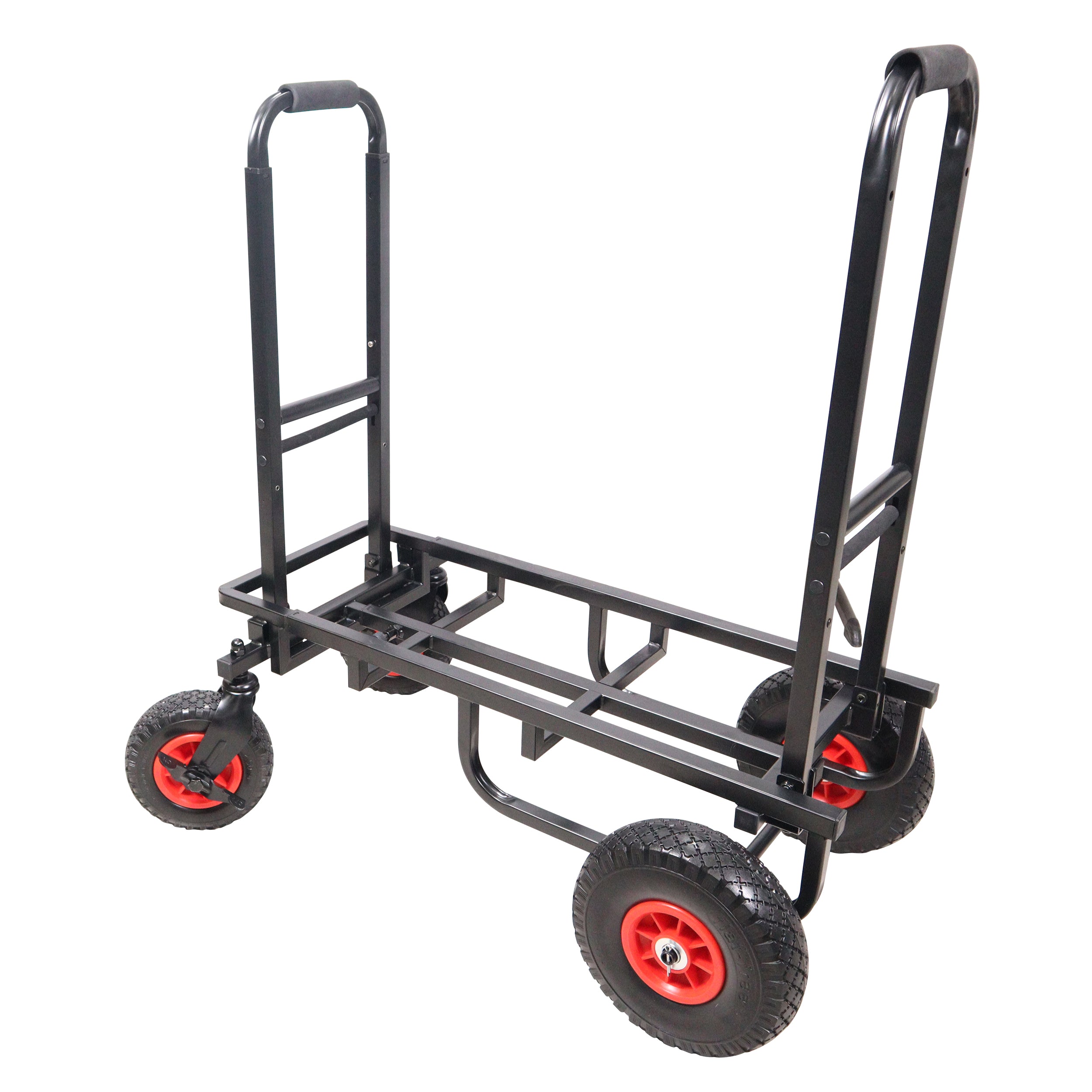ProX ProX X-ROLLNRUN Folding Mani-Cart Rolling Utility Dolly Height Adjustable Rolling Hand Truck