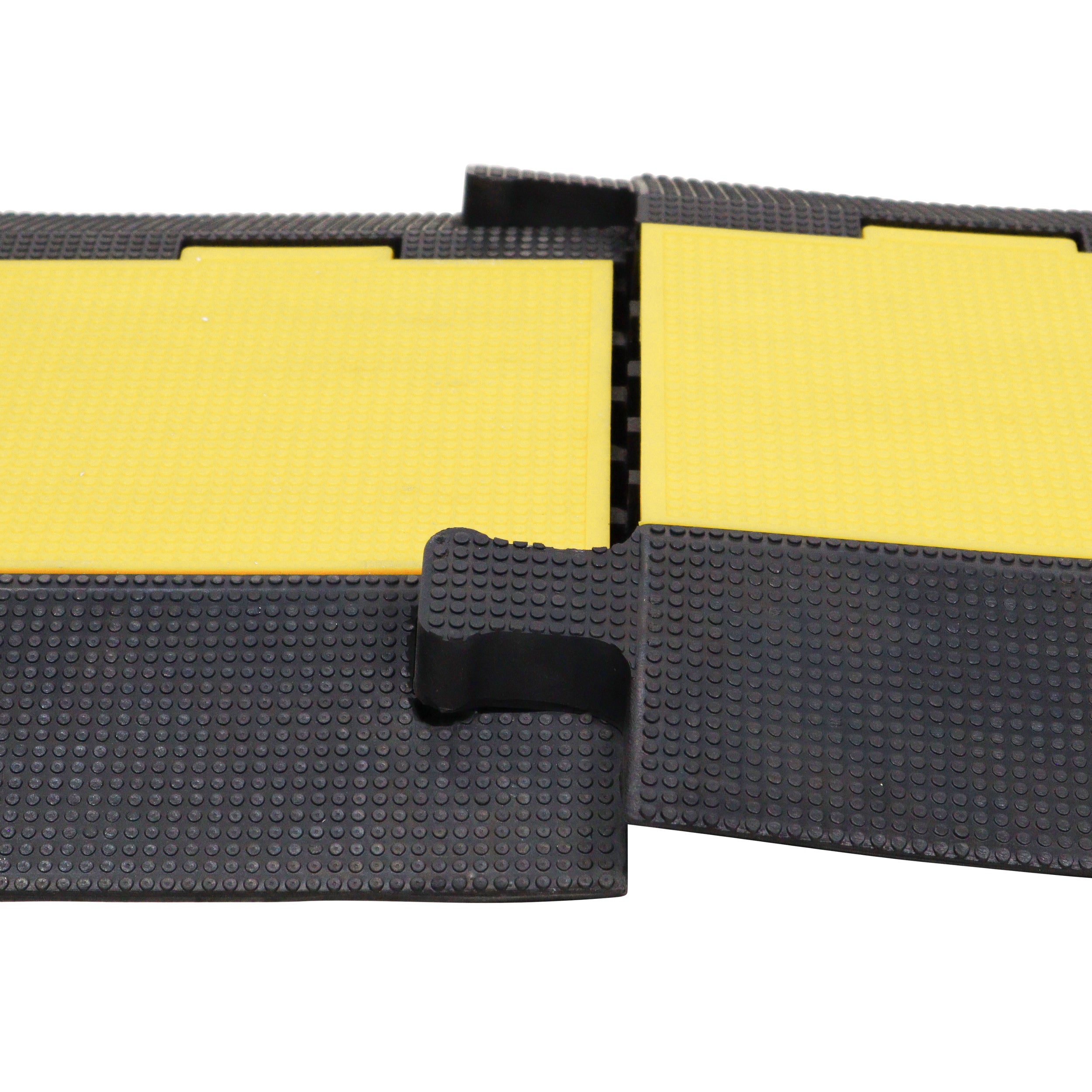ProX 5-Channel Rubber Cable Protector Ramp Speed Bump Cover Indoor Outdoor – Supports up to 60 Tons