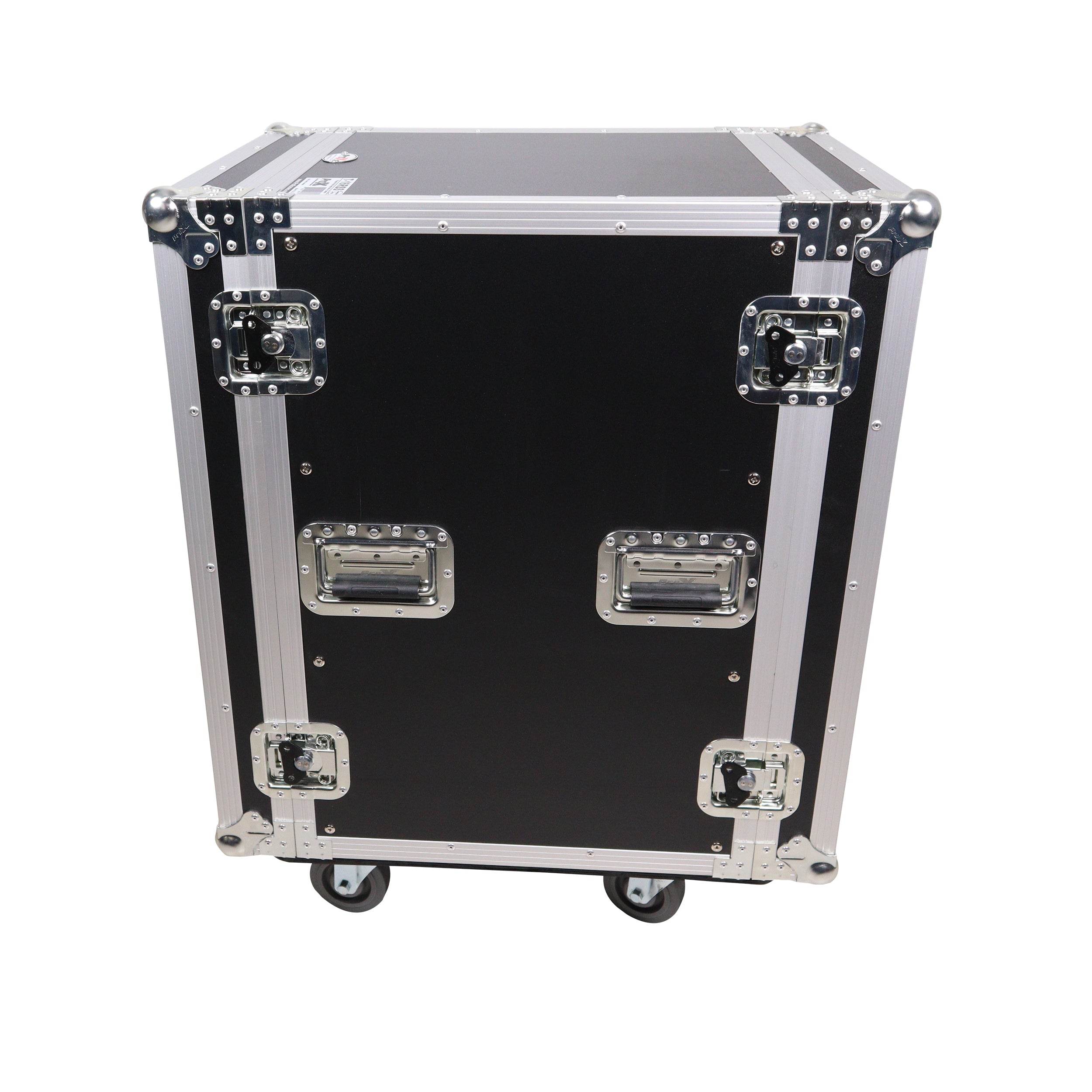 ProX 14U Vertical Amp Rack Mount Flight Case with Caster Wheels