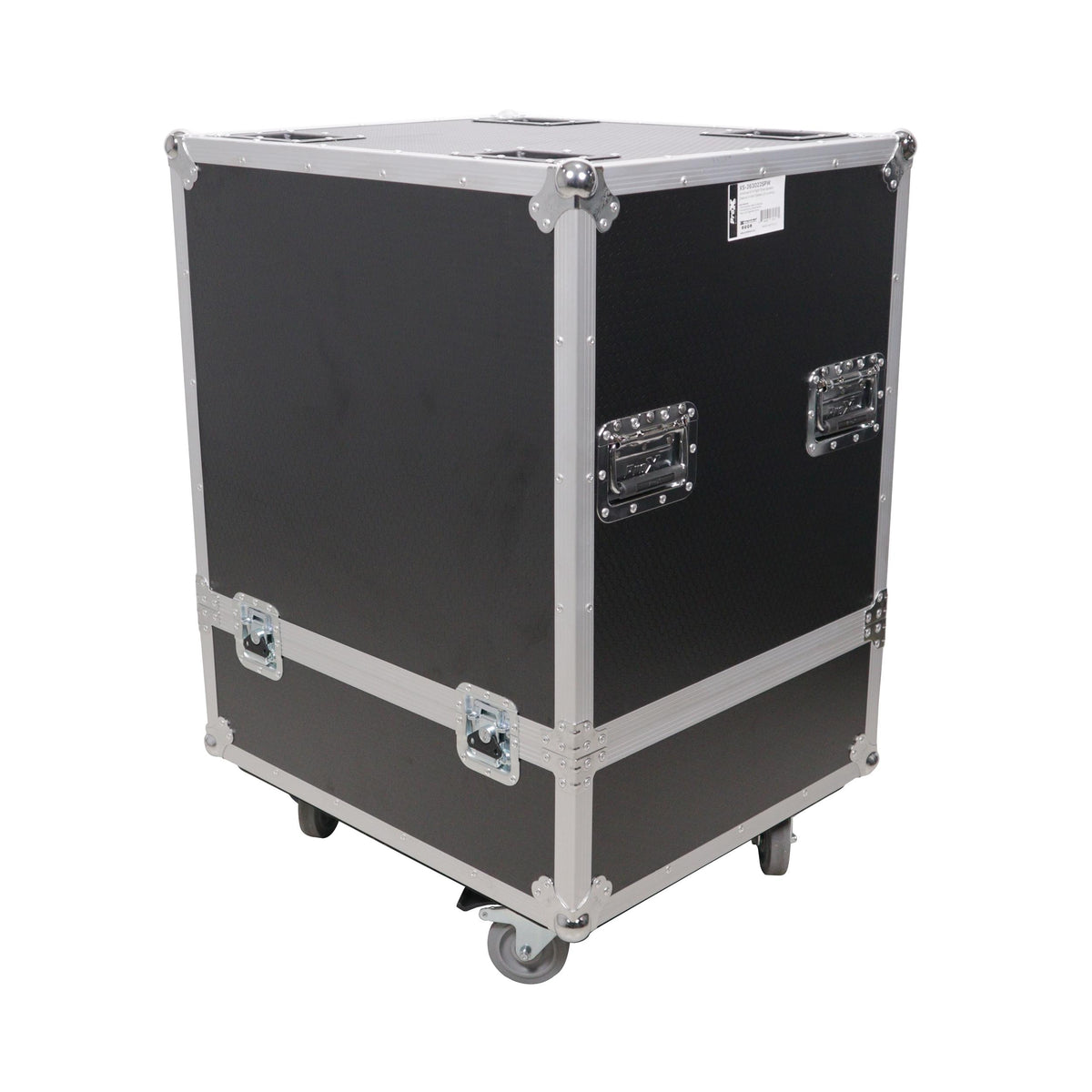 ProX Universal ATA Speaker Flight Case for 2xQSC KLA12 LA112 FBT HORIZON VHA 112SA, Mackie DRM12A and similar sizes 30x26x22 in.
