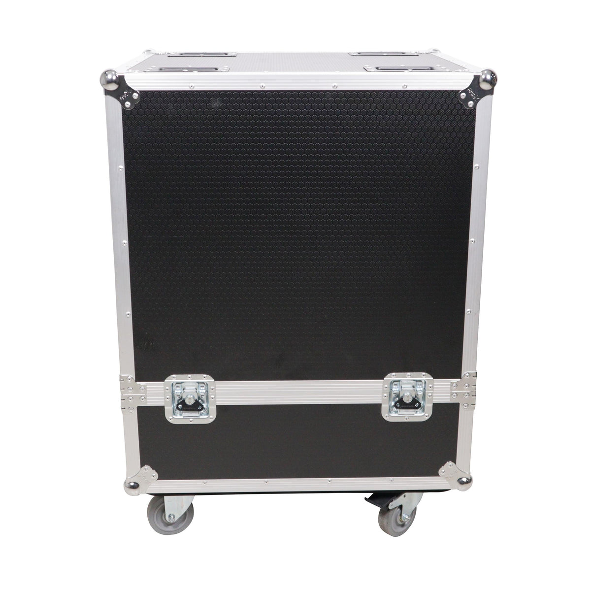 ProX Universal ATA Speaker Flight Case for 2xQSC KLA12 LA112 FBT HORIZON VHA 112SA, Mackie DRM12A and similar sizes 30x26x22 in.