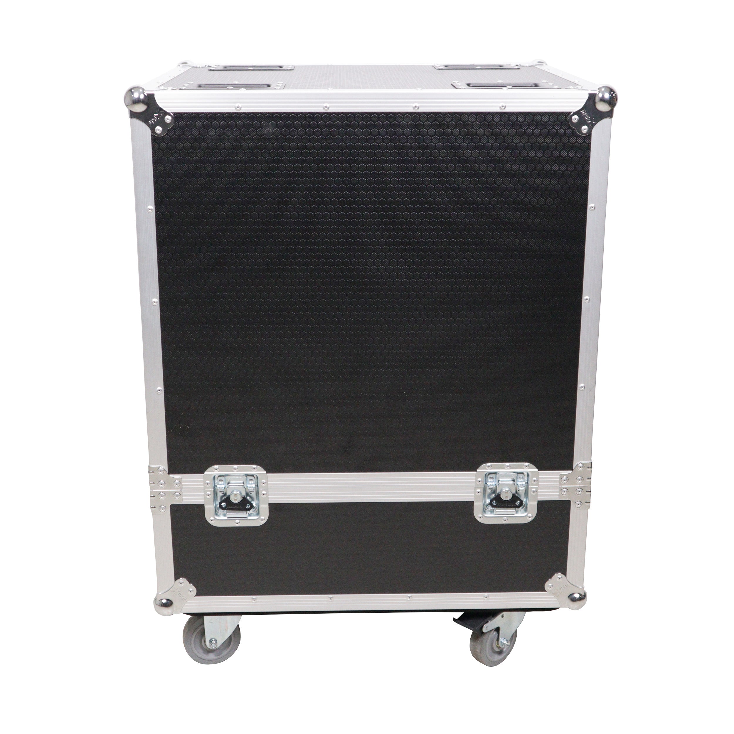 ProX Universal ATA Speaker Flight Case for 2xQSC KLA12 LA112 FBT HORIZON VHA 112SA, Mackie DRM12A and similar sizes 30x26x22 in