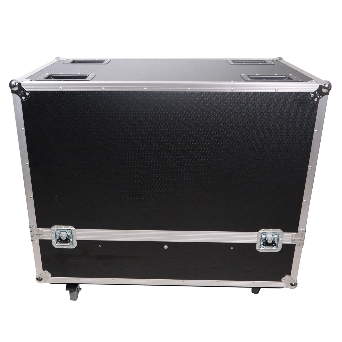 ProX Universal Dual Speaker Flight Case Fits (2) QSC KLA12 LA112 EV ETX12P - 25x17x15 in..