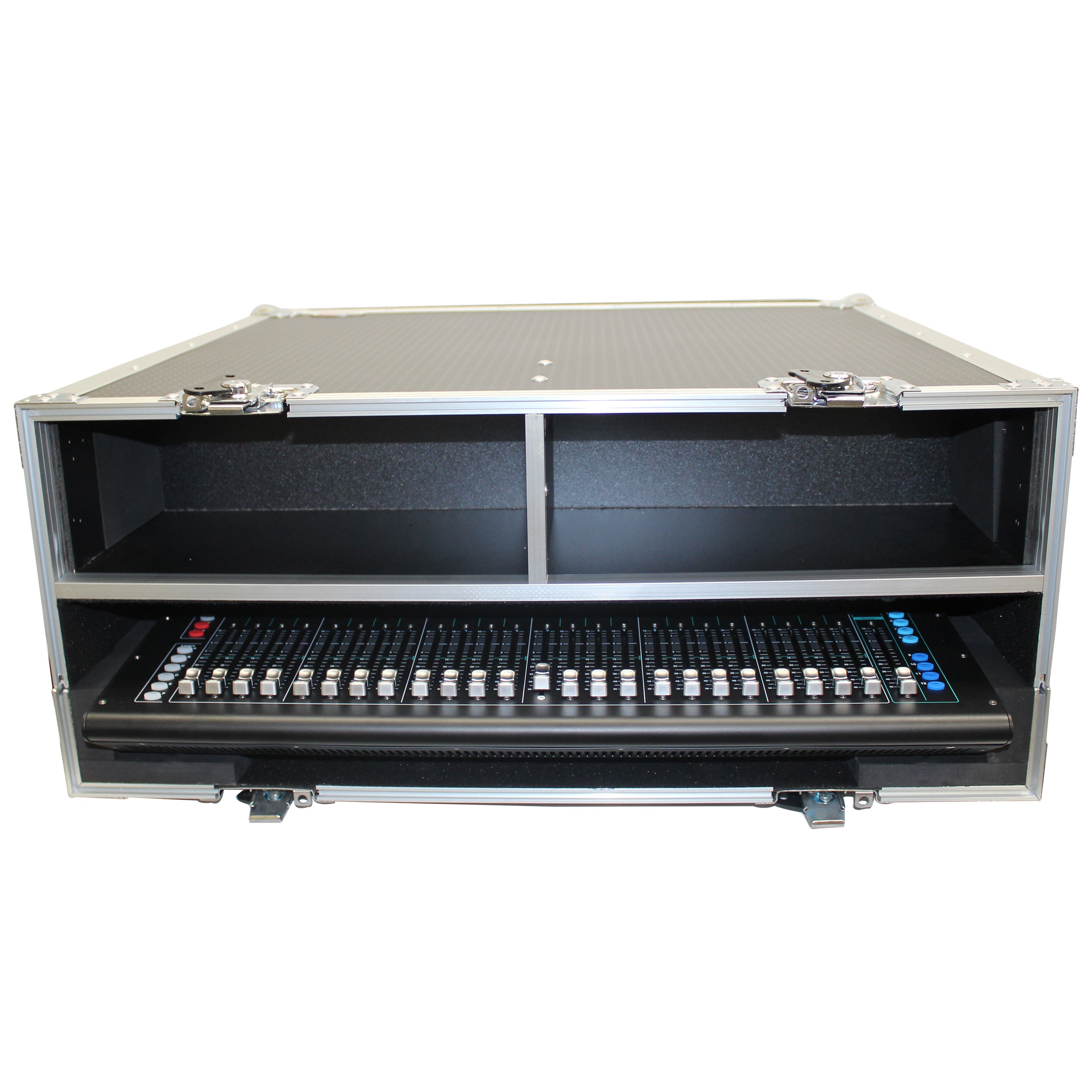 ProX ATA Digital Audio Mixer Flight Case for Allen & Heath SQ7 Console with Doghouse compartment and Caster wheels