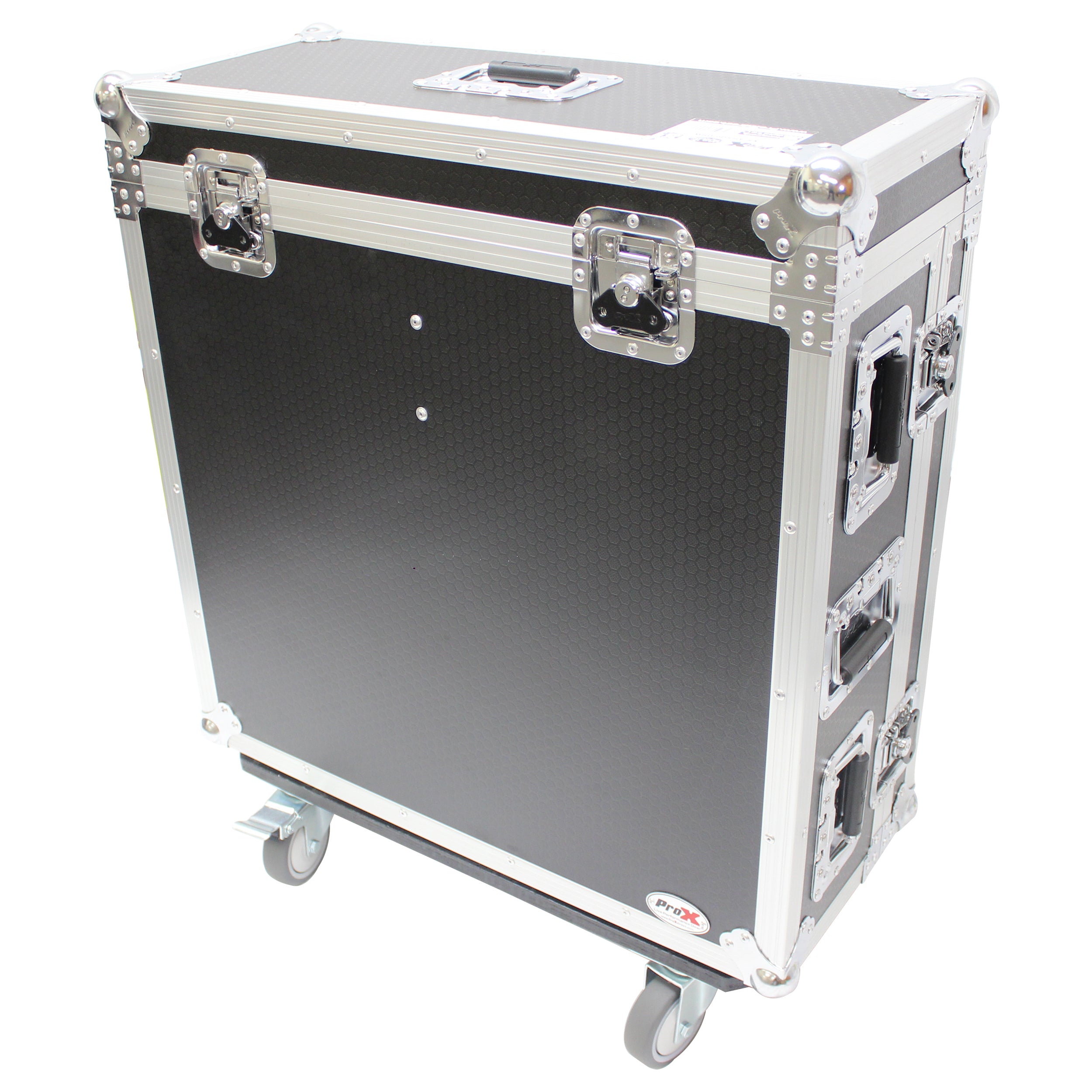 ProX ATA Digital Audio Mixer Flight Case for Allen & Heath SQ5&SQ5;+ Console with Doghouse compartment and Caster wheels