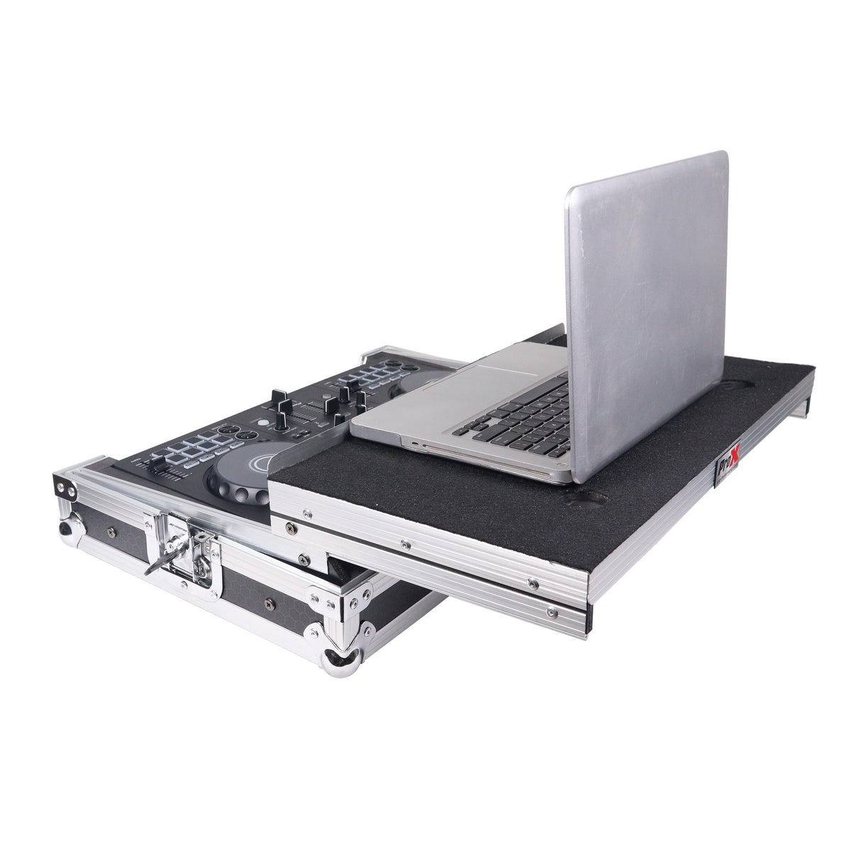 ProX ATA Flight Road Case For Pioneer DDJ-FLX4 DDJ-400 DDJ-SB3 DJ Controller with Laptop Shelf.