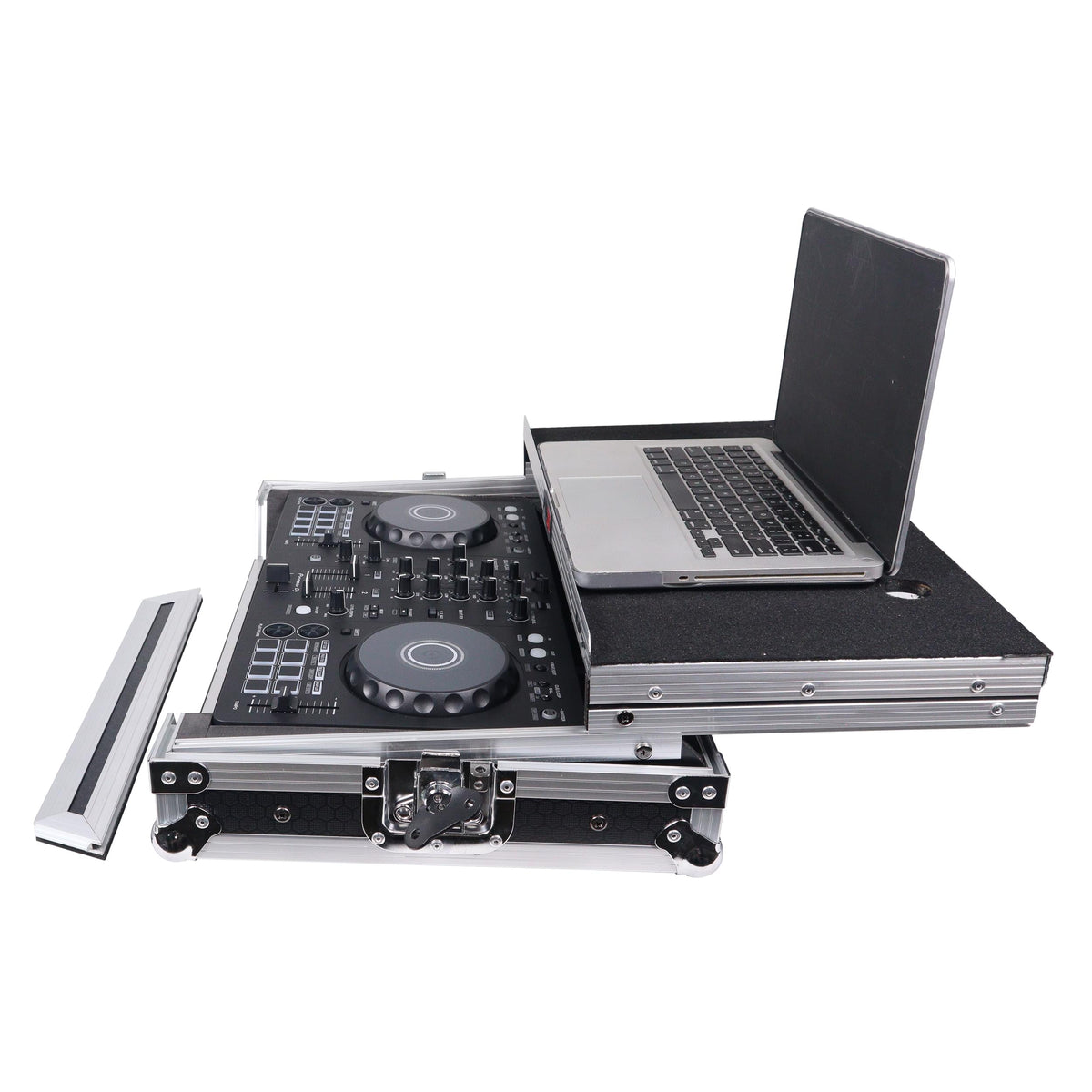 ProX ATA Flight Road Case For Pioneer DDJ-FLX4 DDJ-400 DDJ-SB3 DJ Controller with Laptop Shelf.