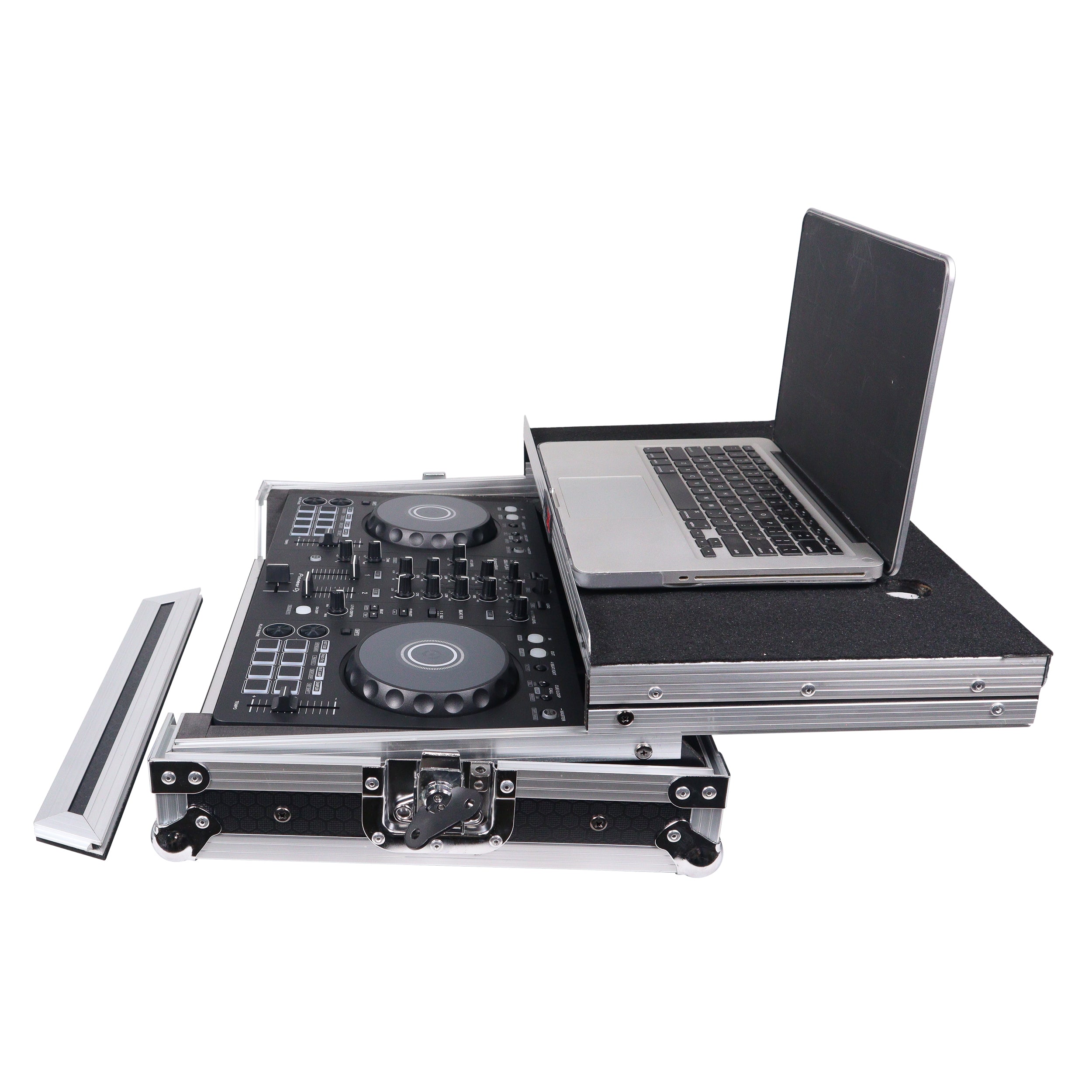ProX ATA Flight Road Case For Pioneer DDJ-FLX4 DDJ-400 DDJ-SB3 DJ Controller with Laptop Shelf