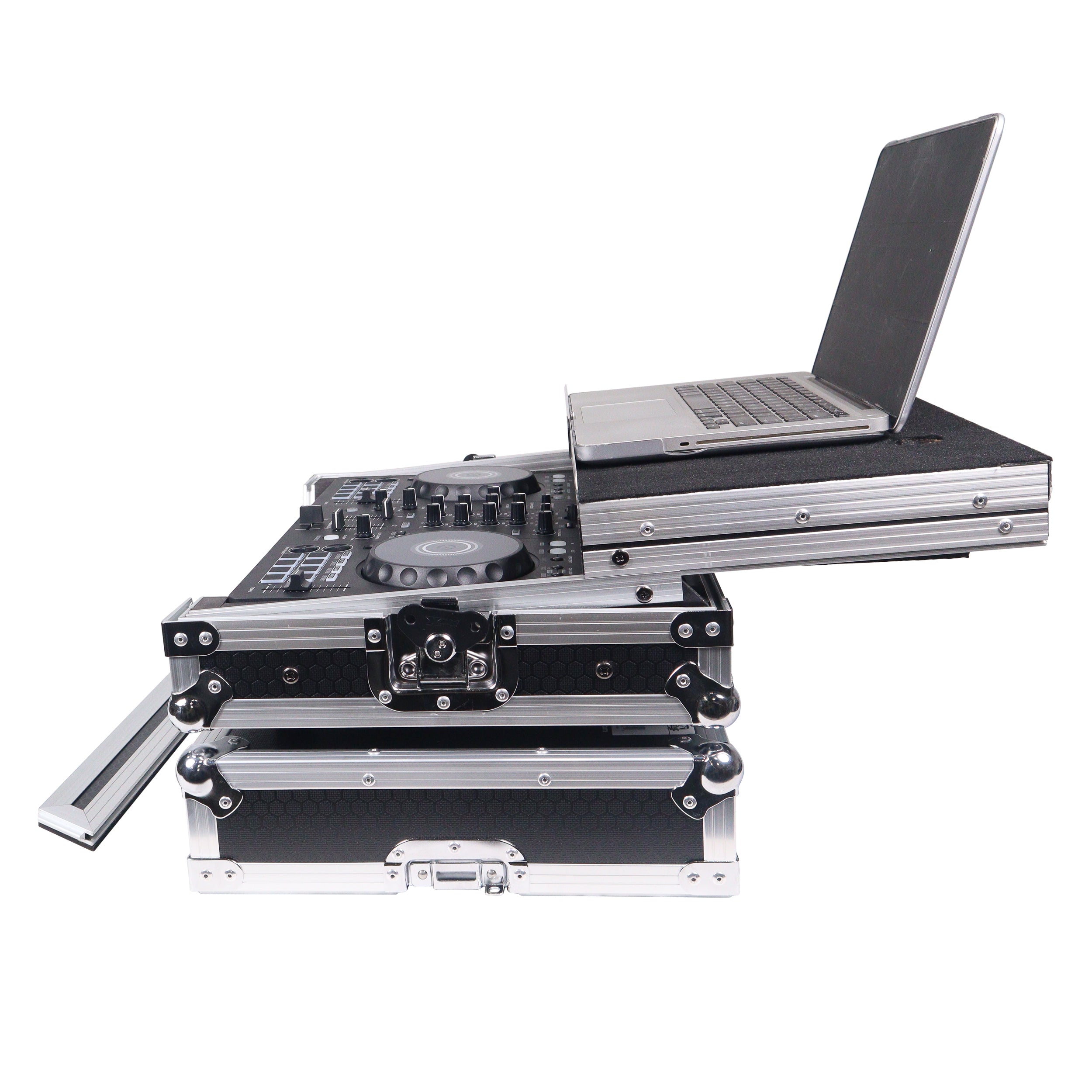 ProX ATA Flight Road Case For Pioneer DDJ-FLX4 DDJ-400 DDJ-SB3 DJ Controller with Laptop Shelf