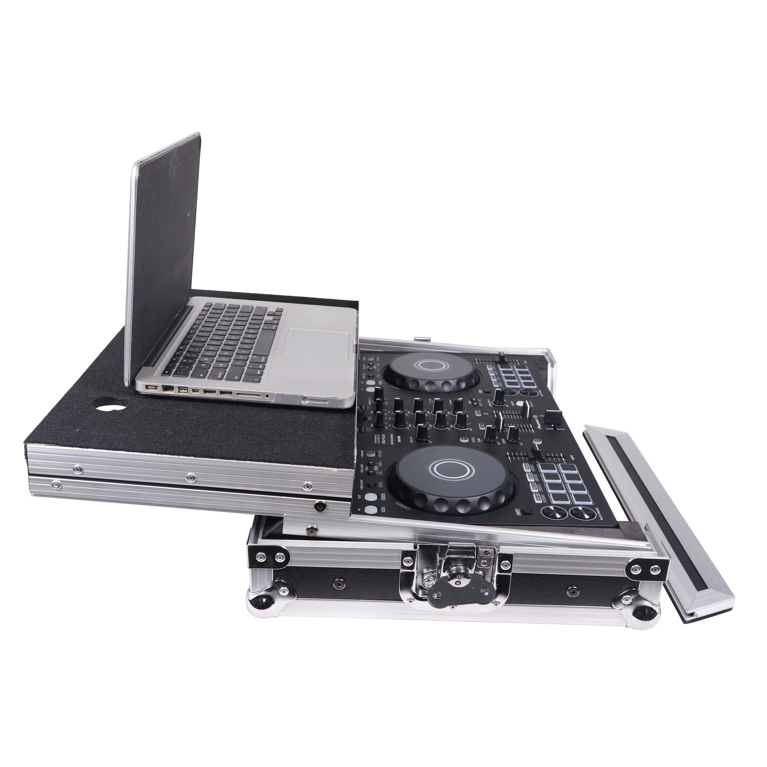 ProX ATA Flight Road Case For Pioneer DDJ-FLX4 DDJ-400 DDJ-SB3 DJ Controller with Laptop Shelf