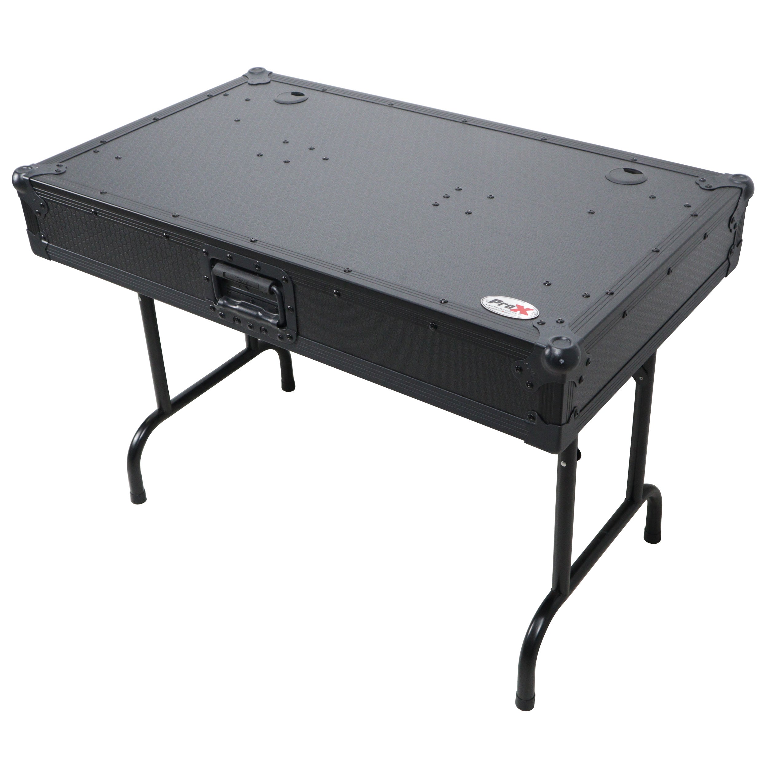 ProX 3FT Gig-Table™ Universal Fold Out DJ Booth 26" Floor Height | Black Finish