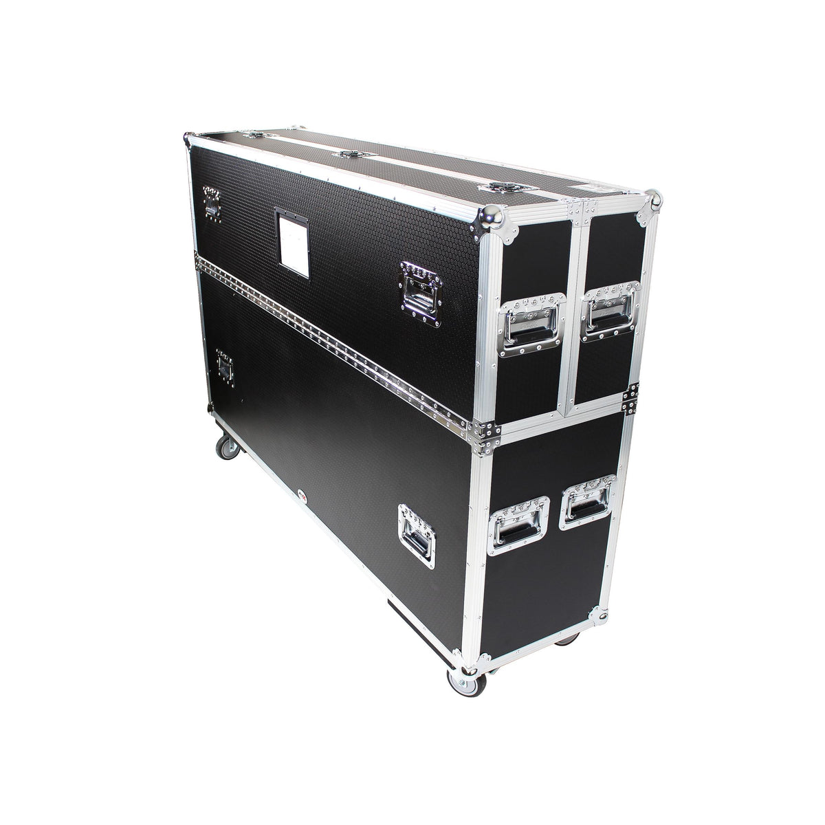 ProX Universal Case For Flat Panel Monitor LED-LCD-Plasma TV Dual 70" to 85" Adjustable Flight Case W-4" Casters.